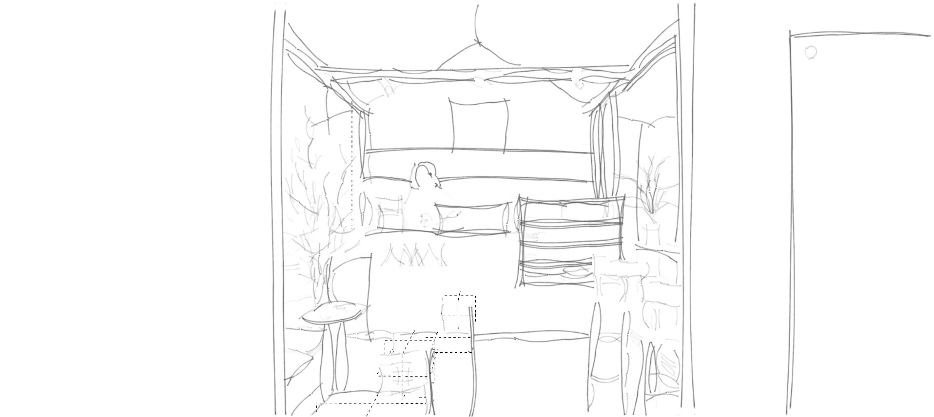 Interior Overview Sketch