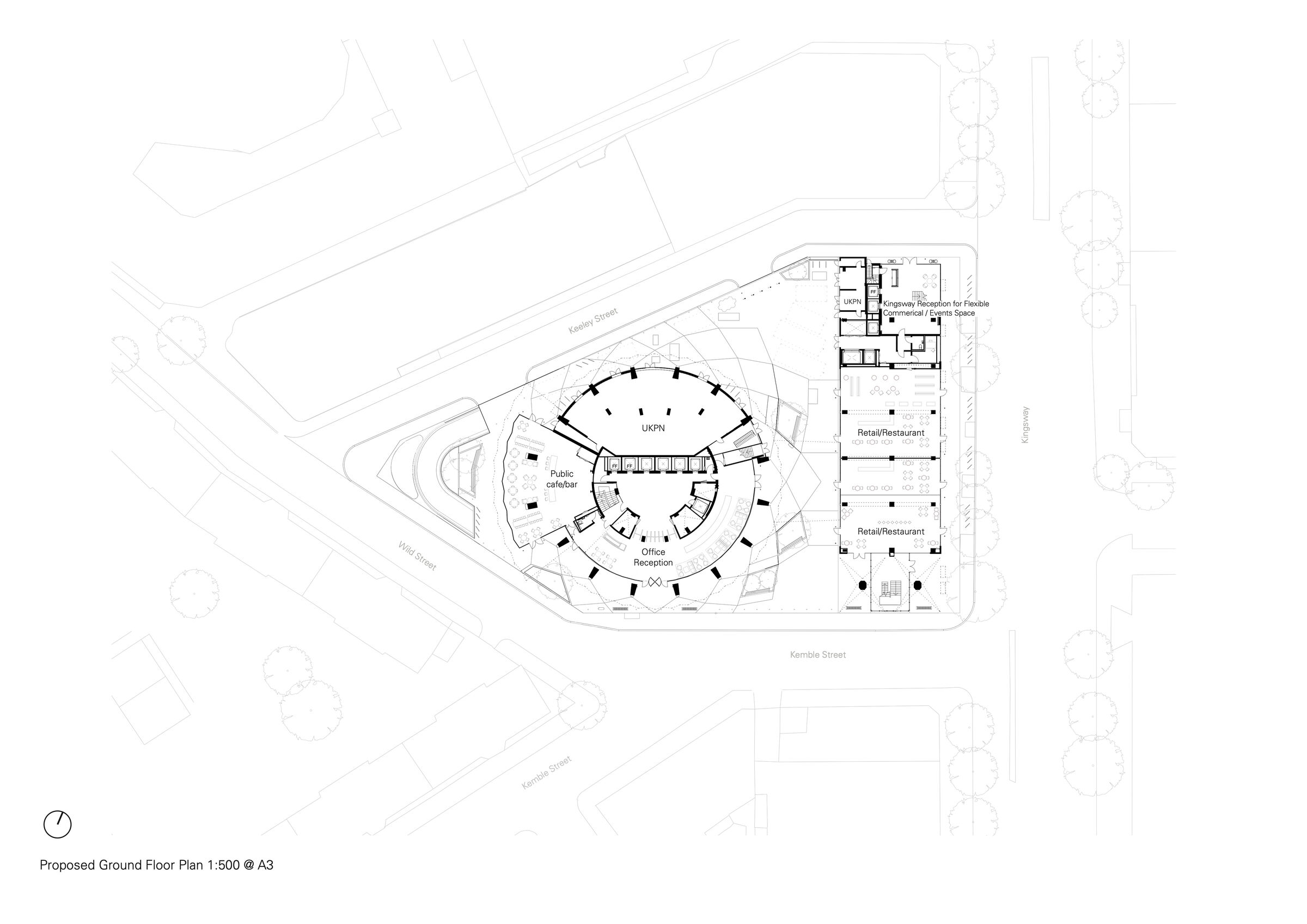 Proposed ground-floor plan