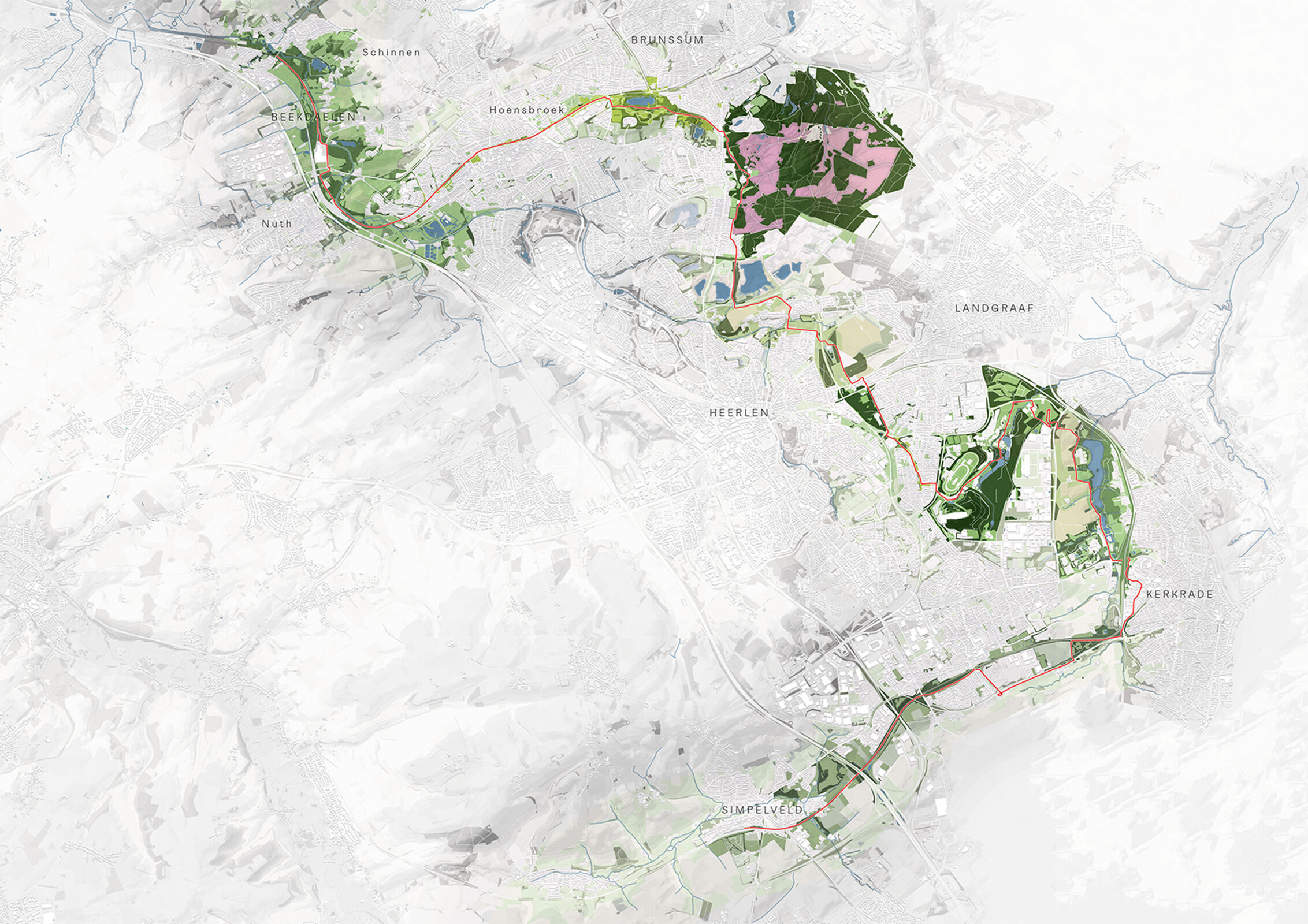 Masterplan Parkstadroute