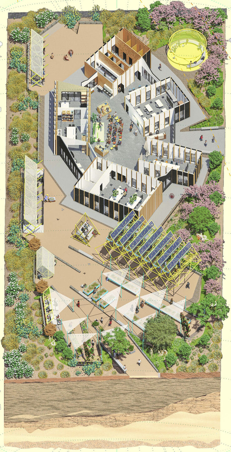 Circulating Garden around CIEC