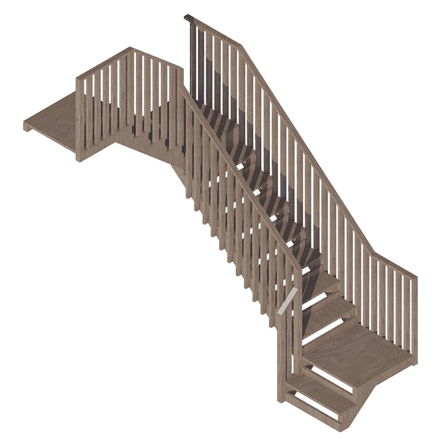 Staircase | Sketch Render