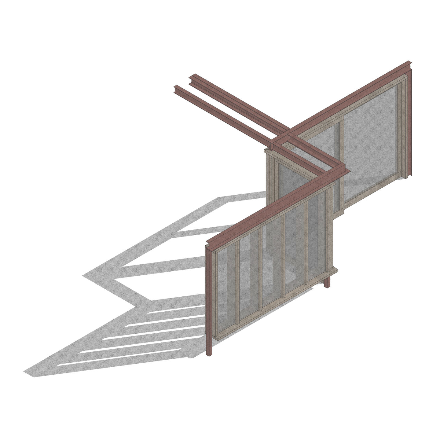 Ribbon Glazing | Sketch Render