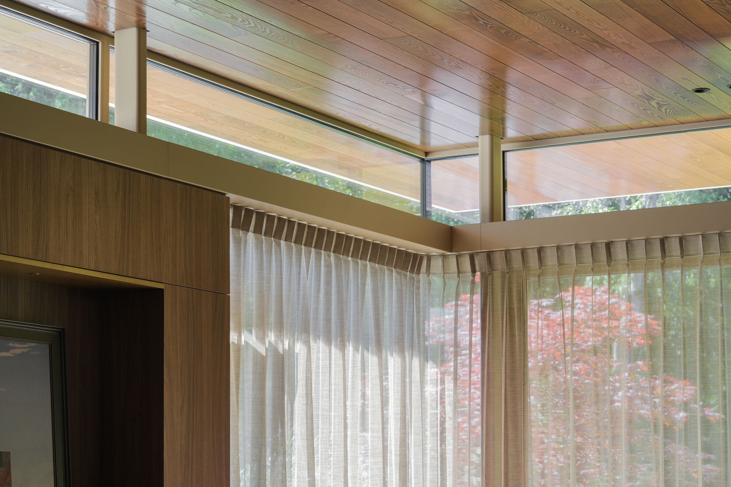 Interior view canopy