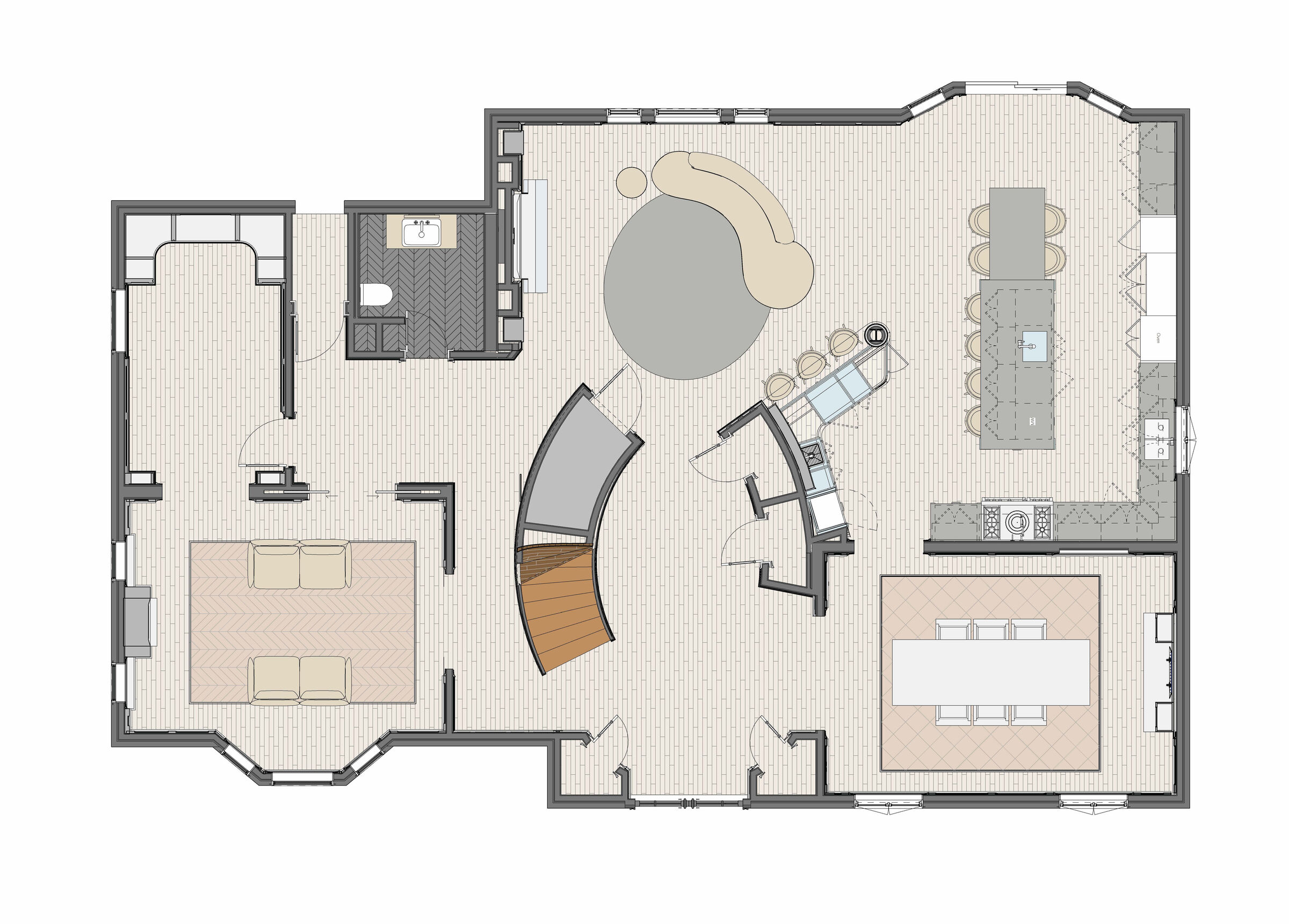 Reframe House - Ground Floor Plan