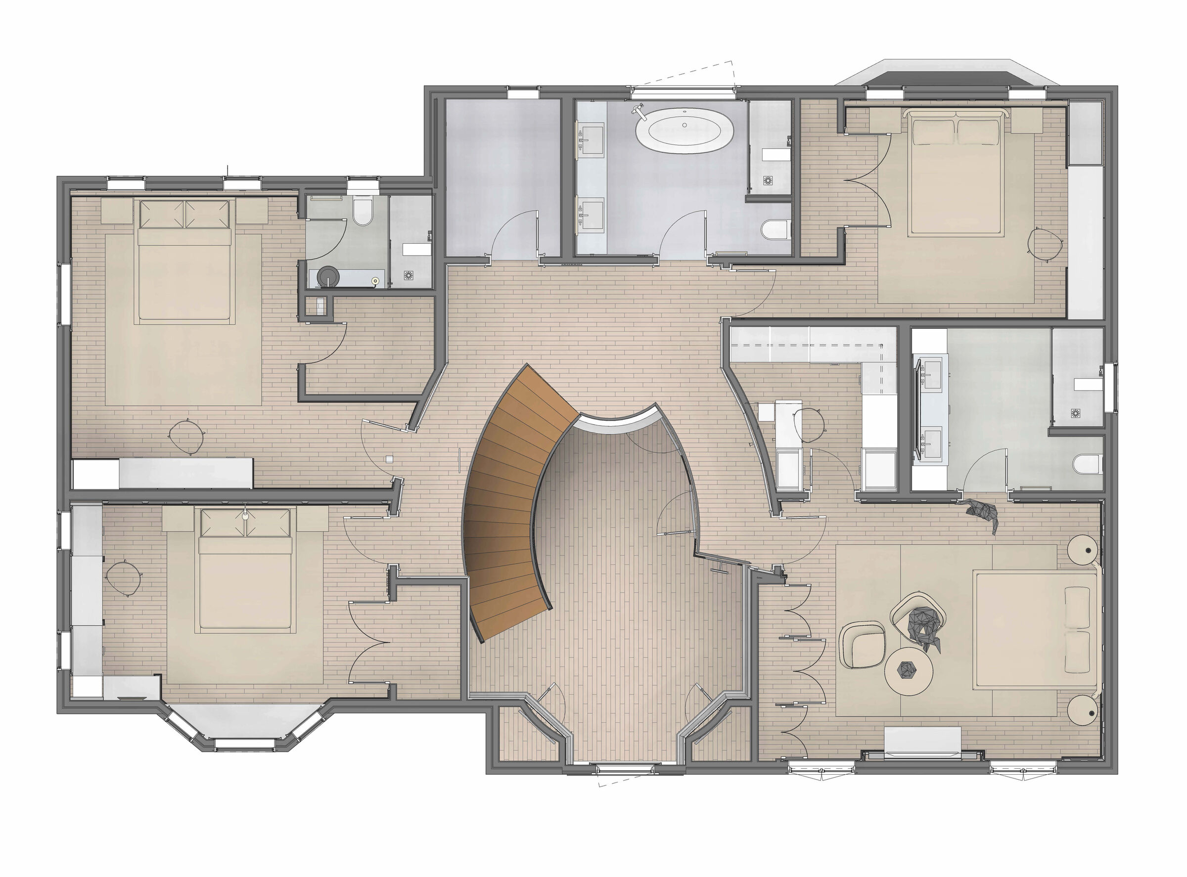 Reframe House - 2nd Floor Plan