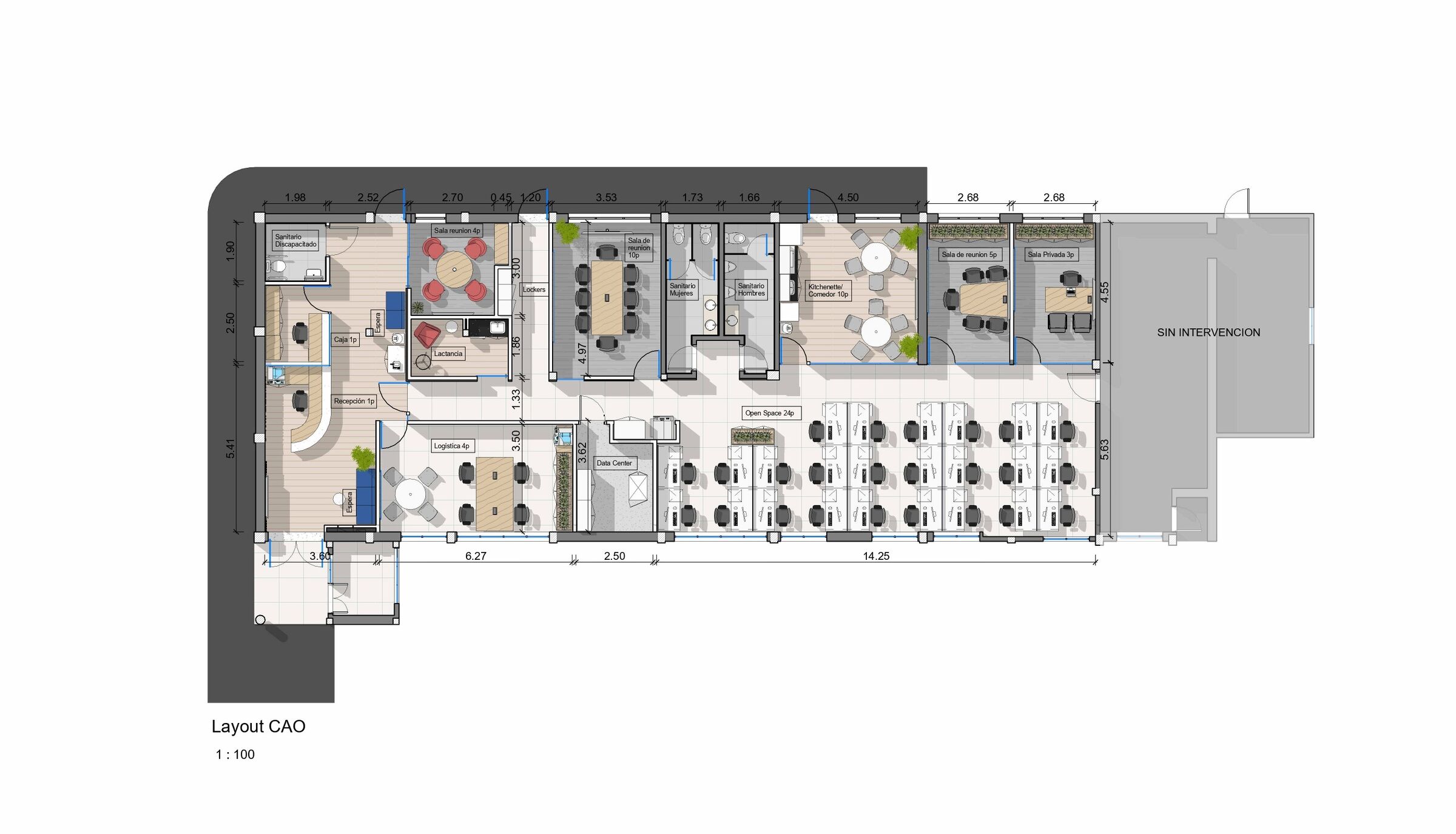 Air Liquide Offices Layout