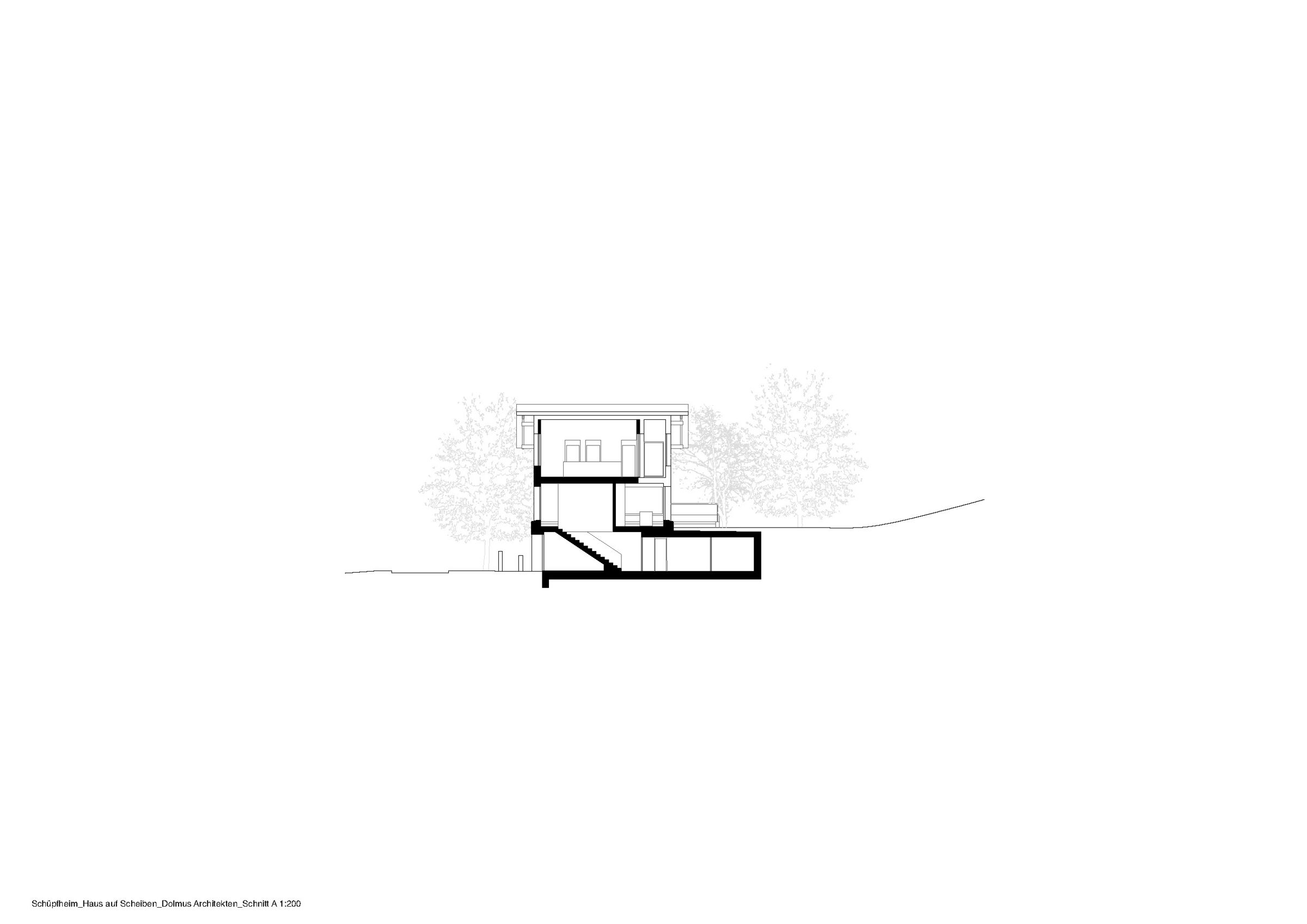 Schuepfheim Haus auf Scheiben - Section A