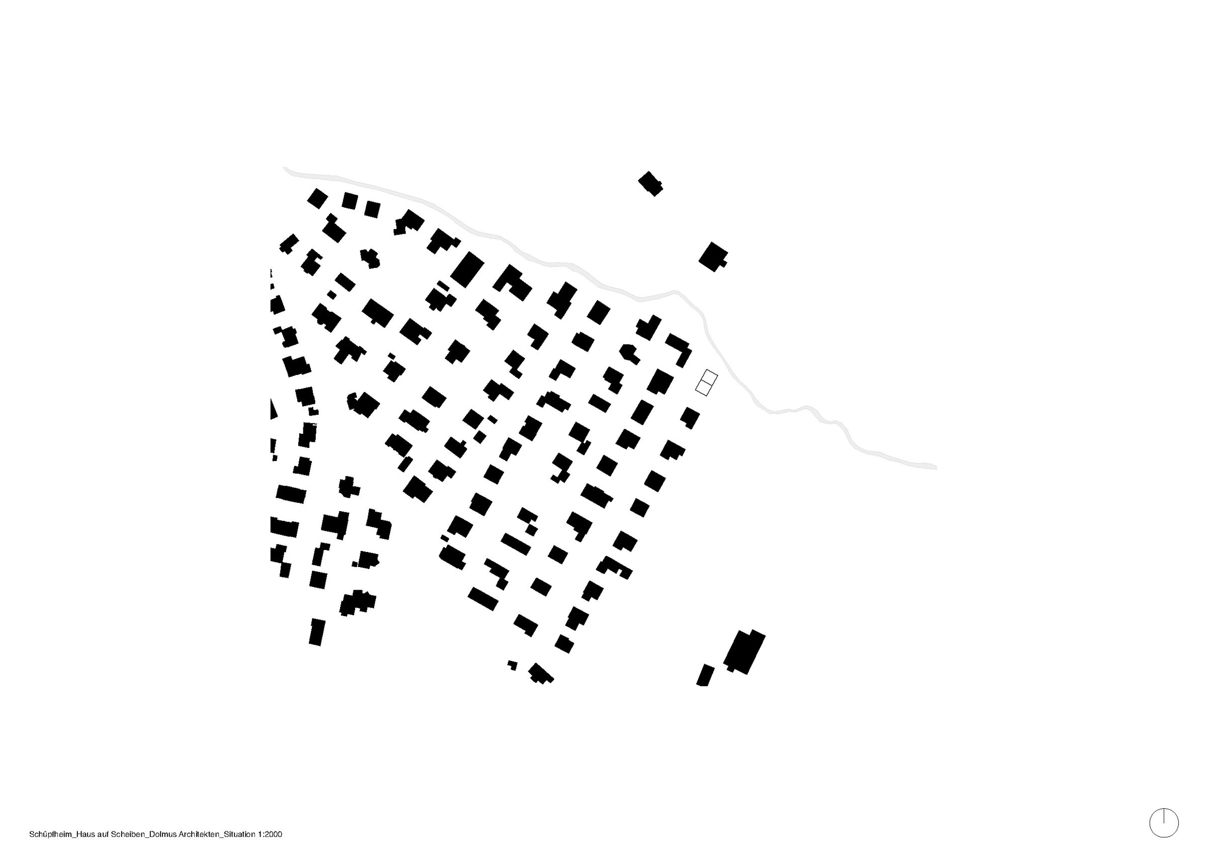 Schuepfheim Haus auf Scheiben - Situation Plan
