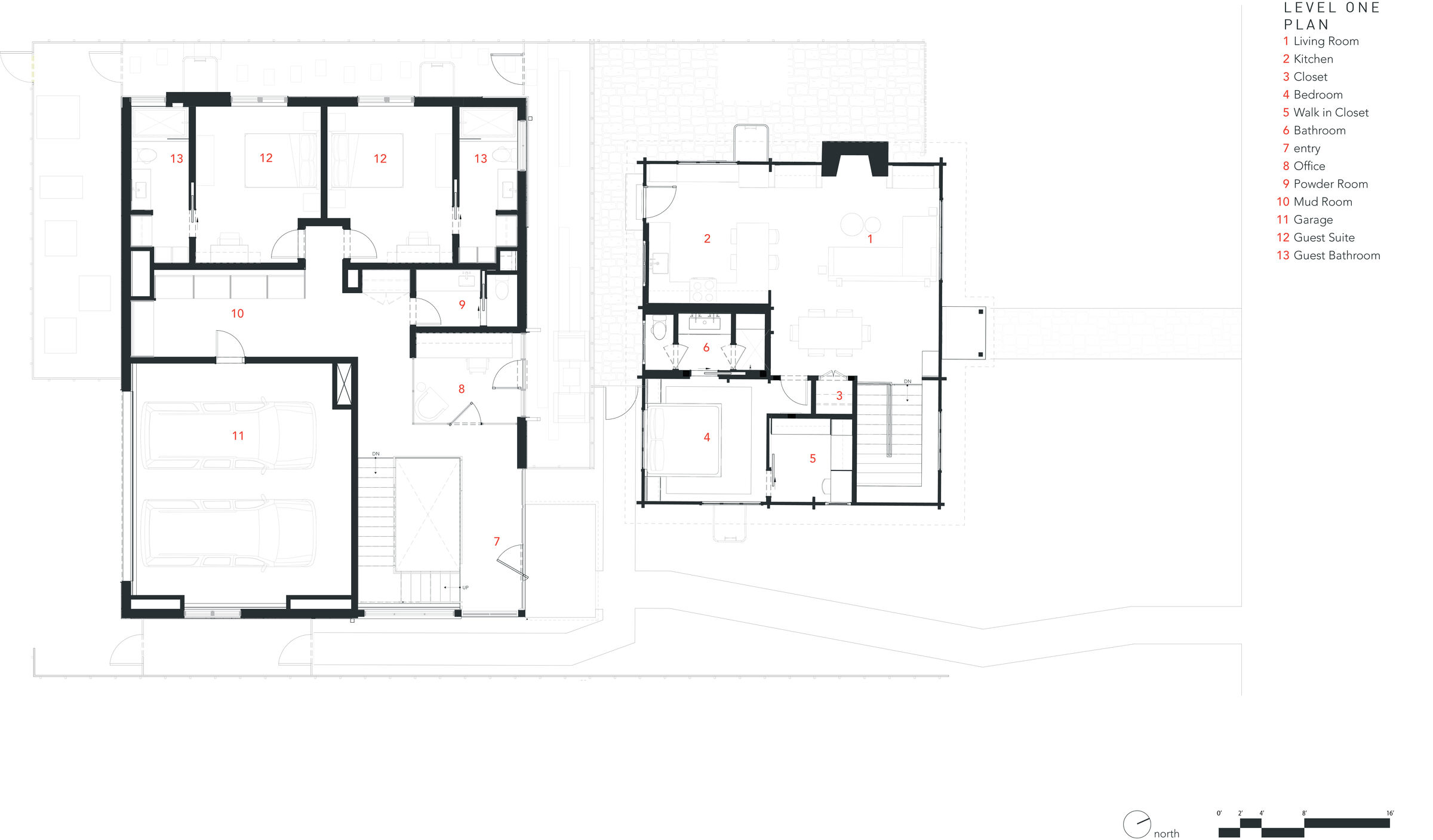 Level One Floor Plan