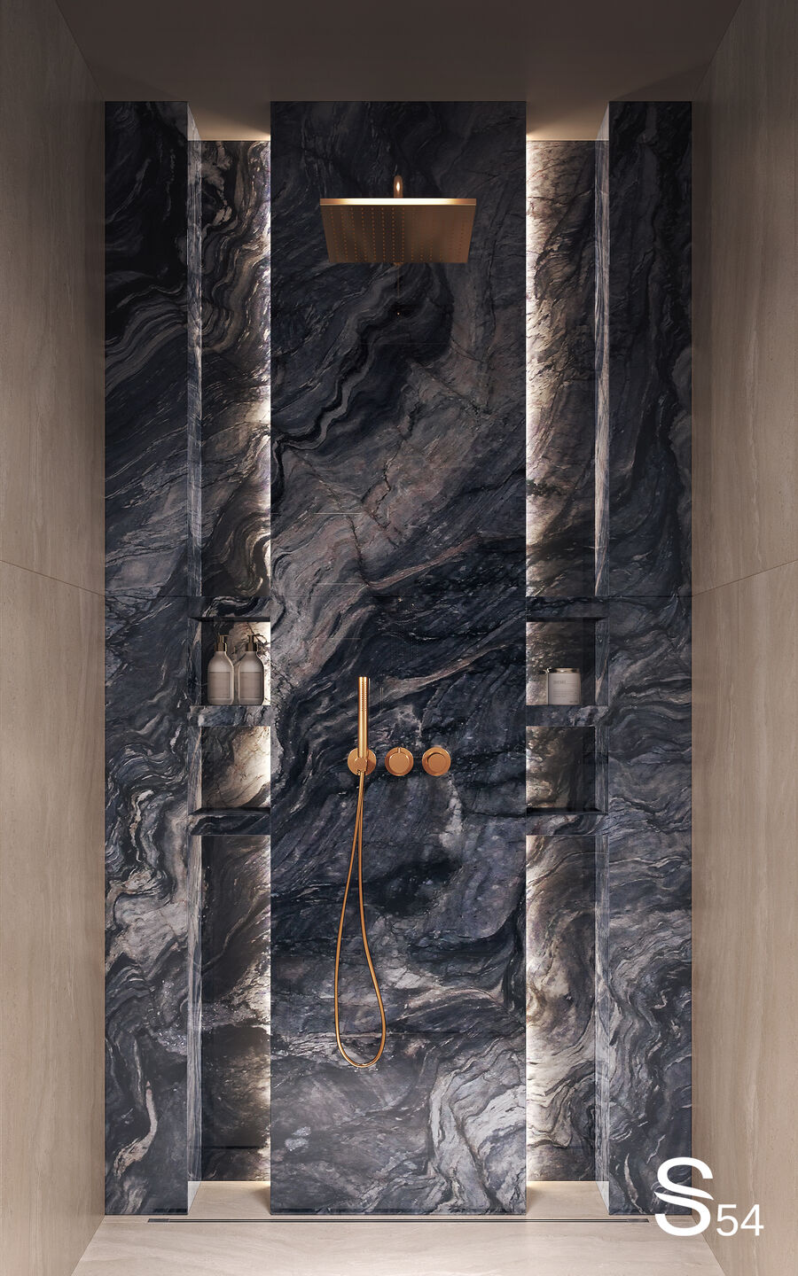 Master bathroom