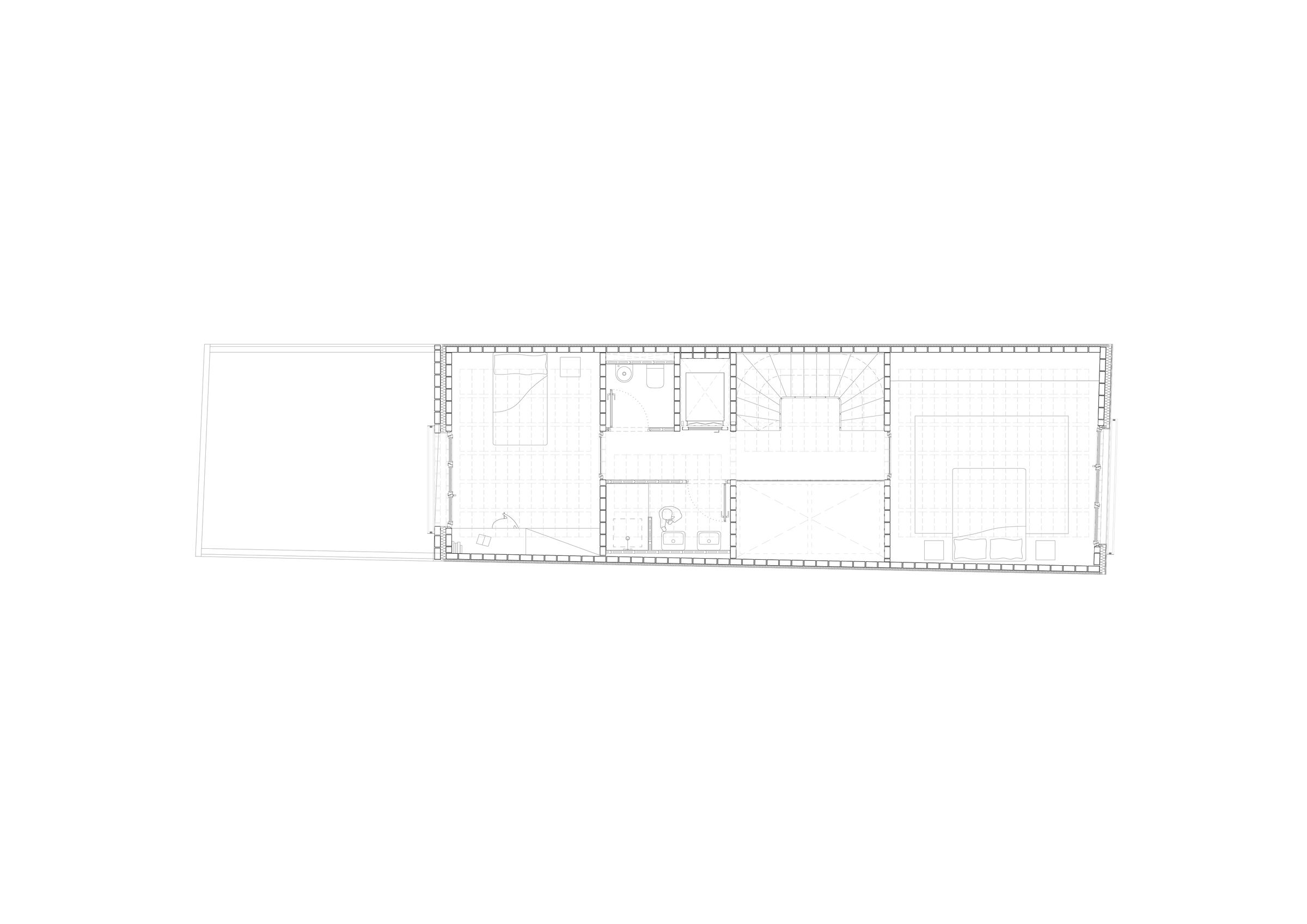 Fourth level floor plan