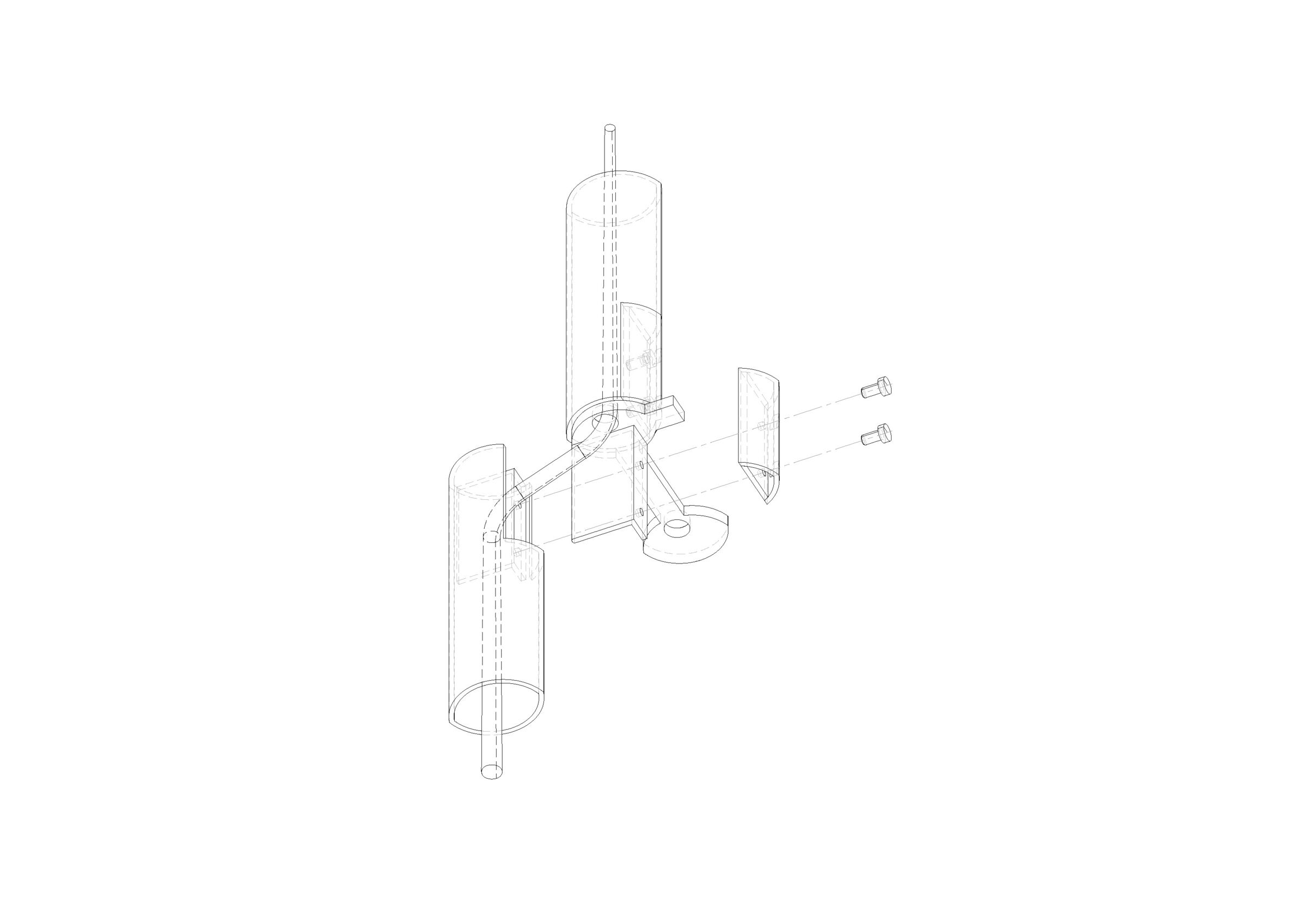 verticle pipe installtion