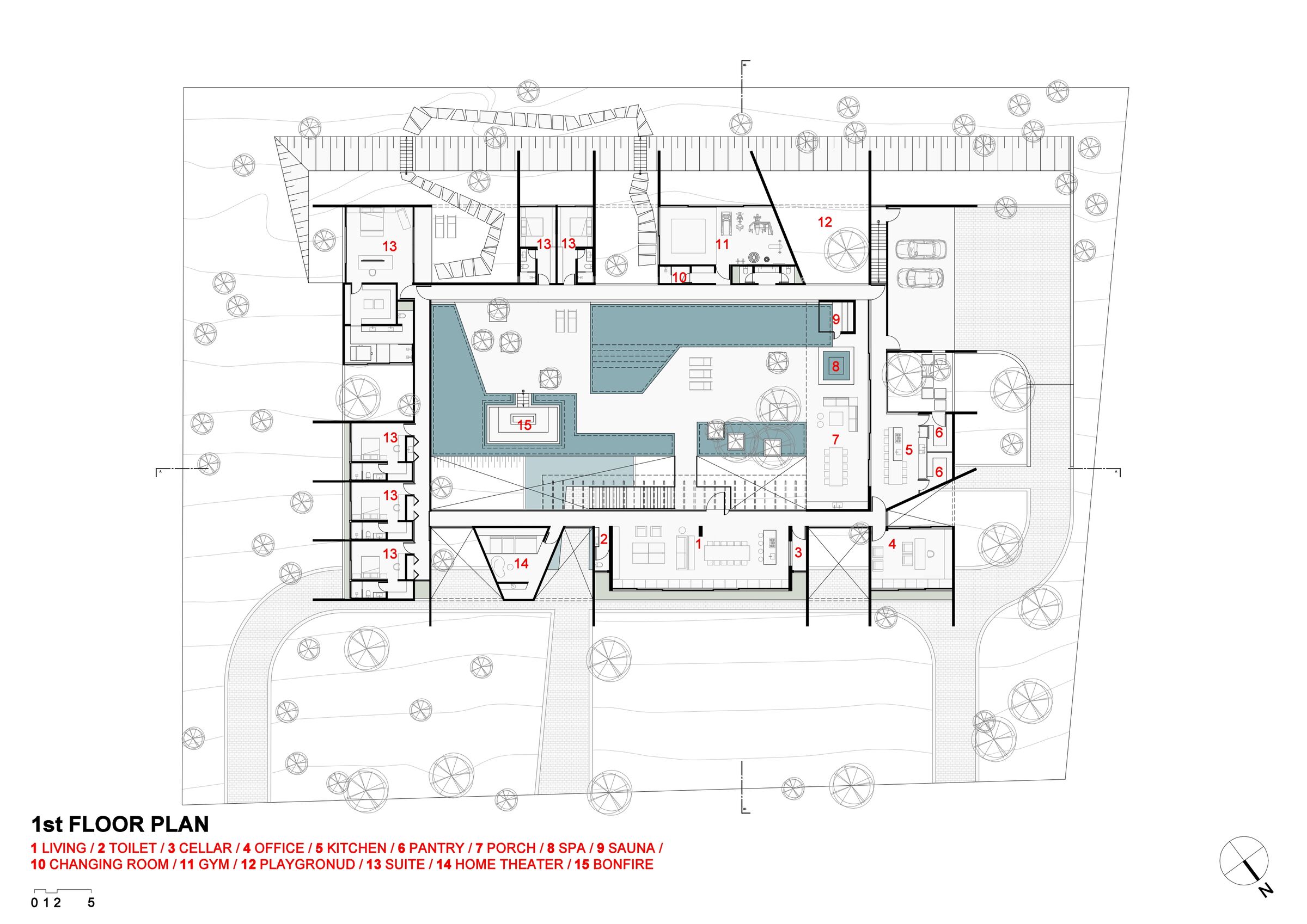 1st Floor plan