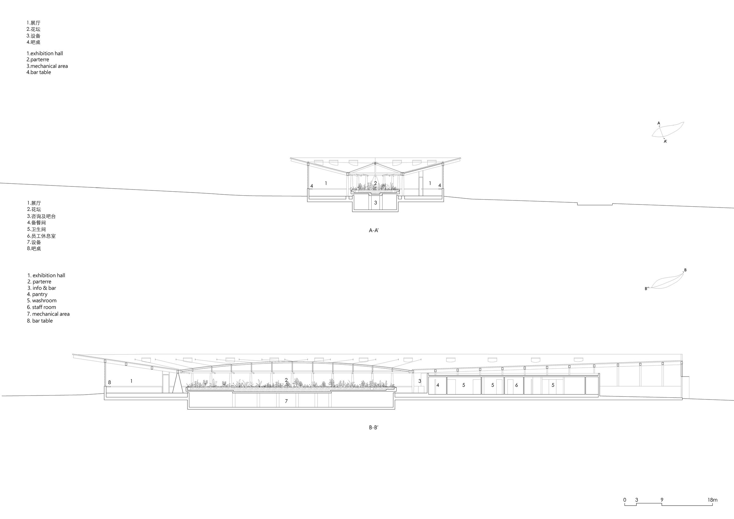 Floral Pavilion Section
