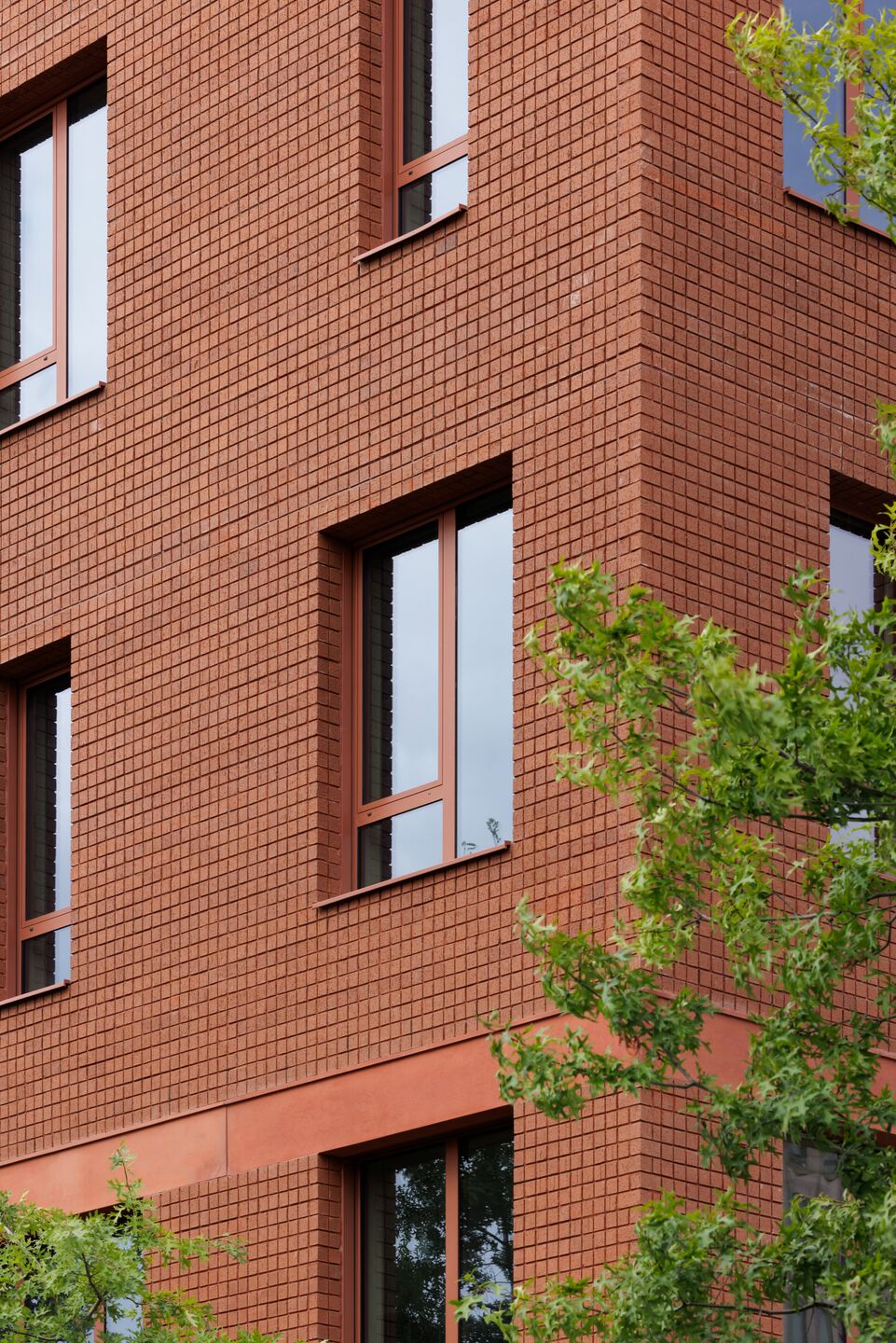 Detail of the square bricks