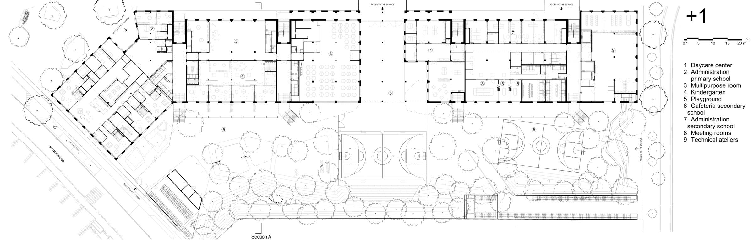 Floor plan +1