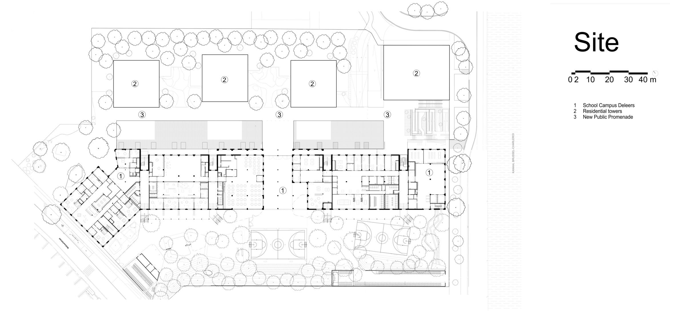 Overview floor plan +1
