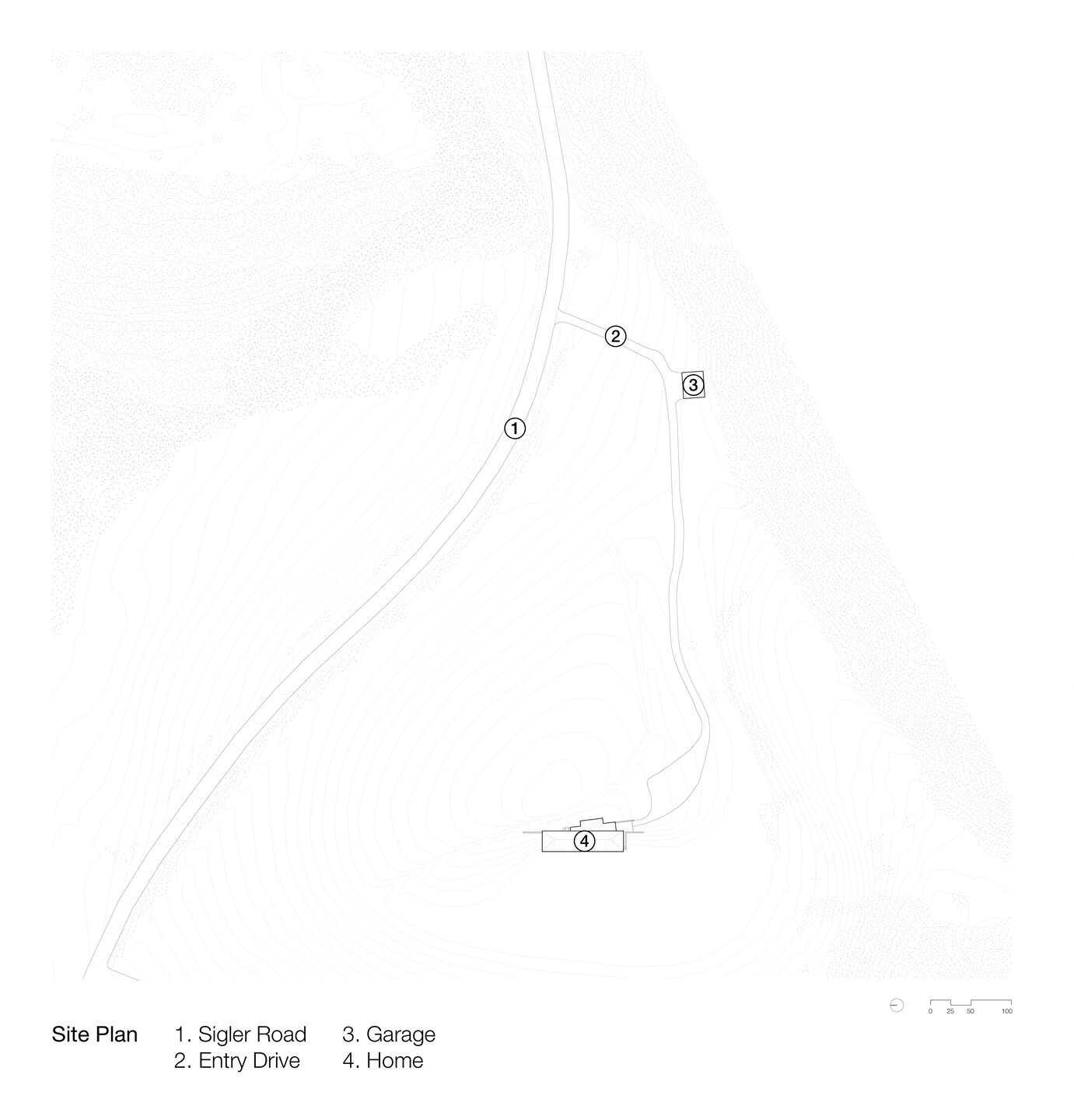 Gallatin Residence Site Plan
