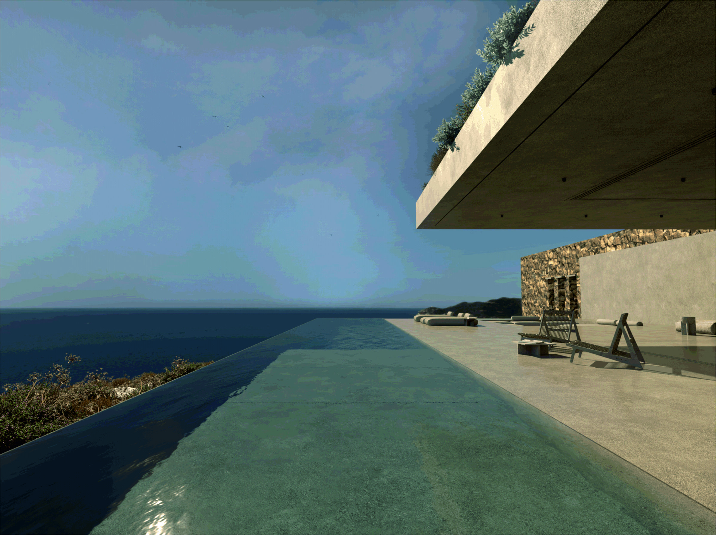 Pool & Horizon