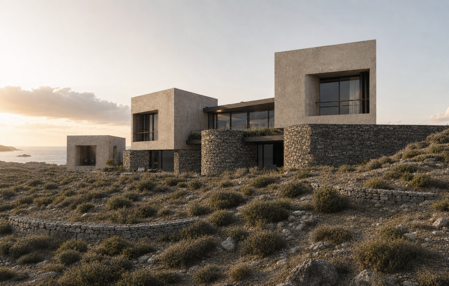 Material Continuity with the Terrain