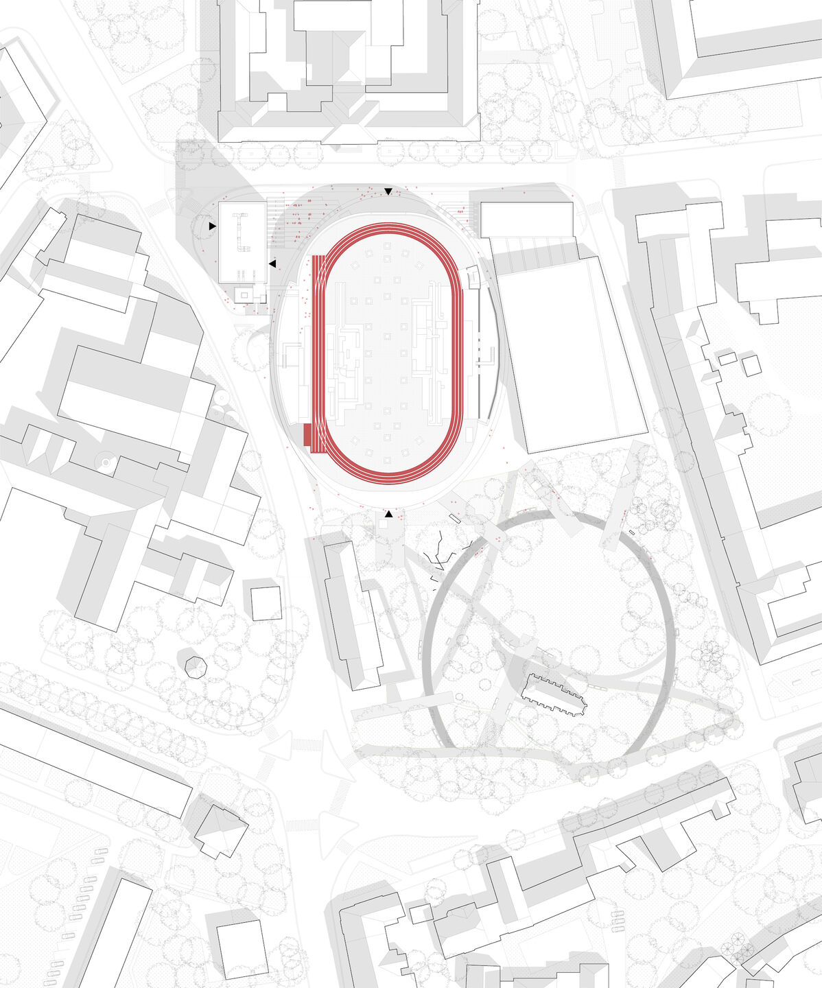 Site plan roof