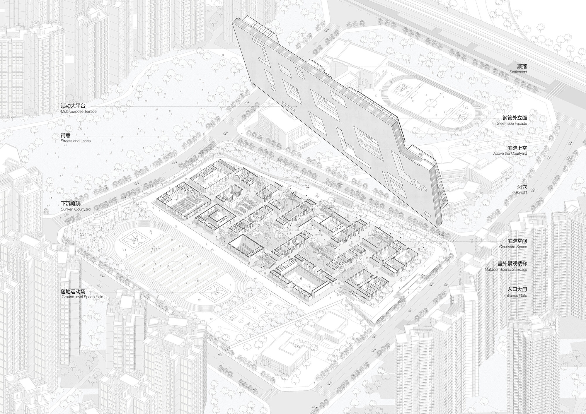 campus layout diagram