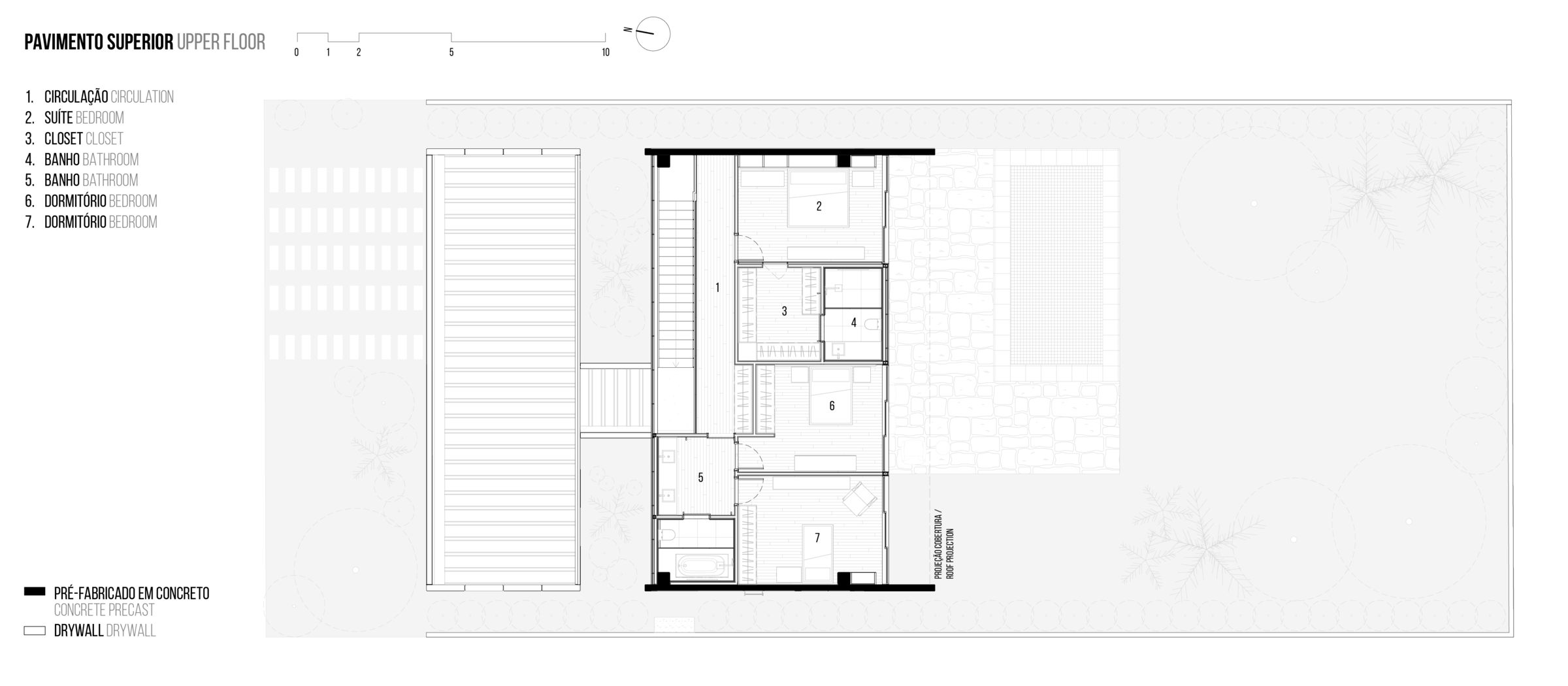 Second floor plan