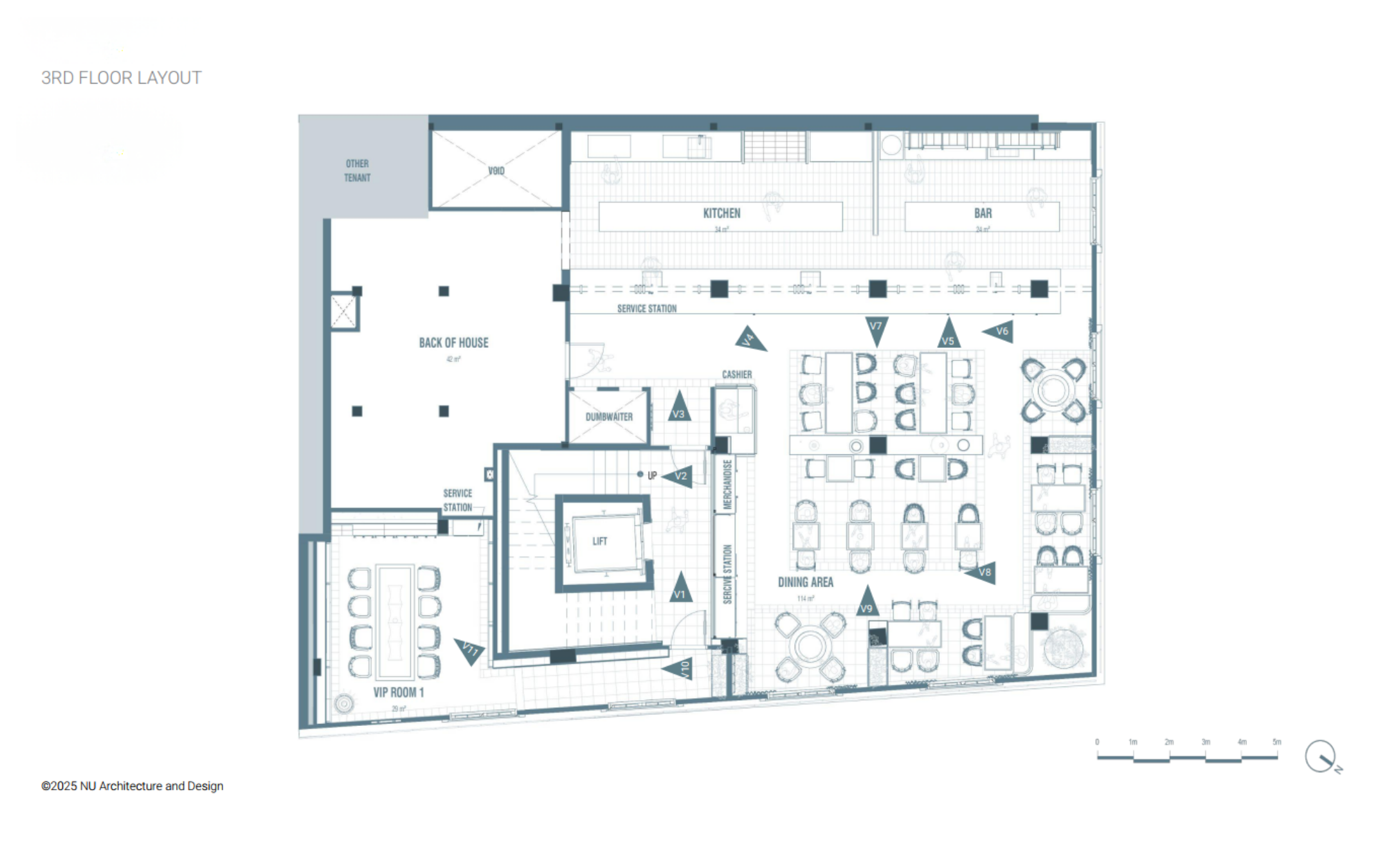 3rd Floor Plan of SON