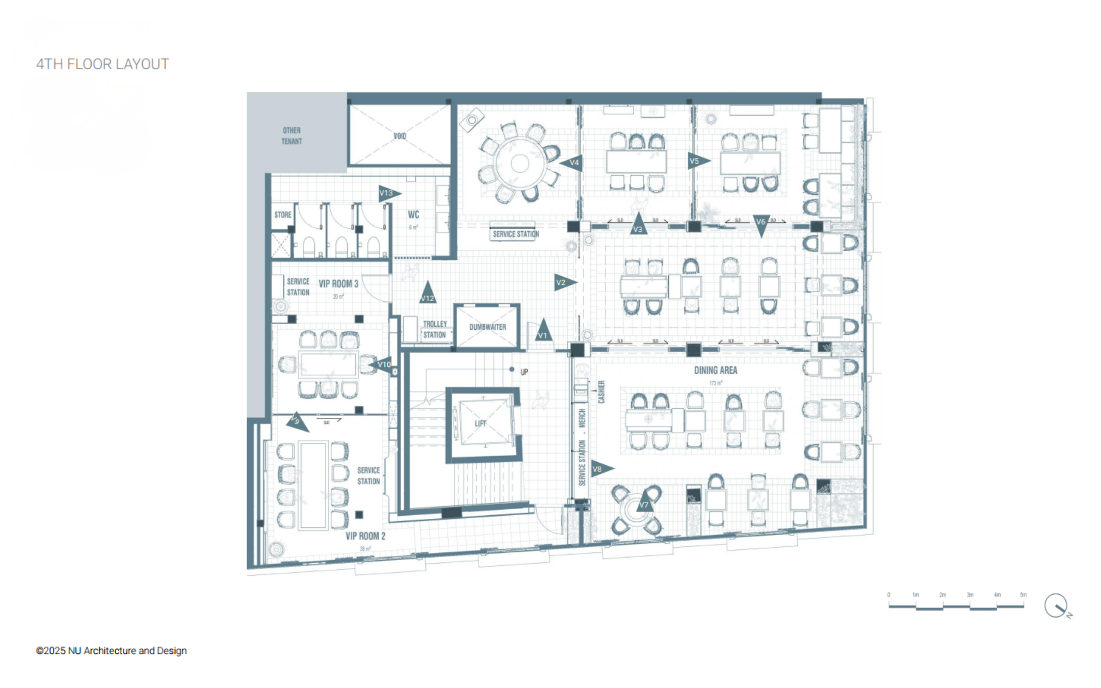 4th Floor Plan of SON