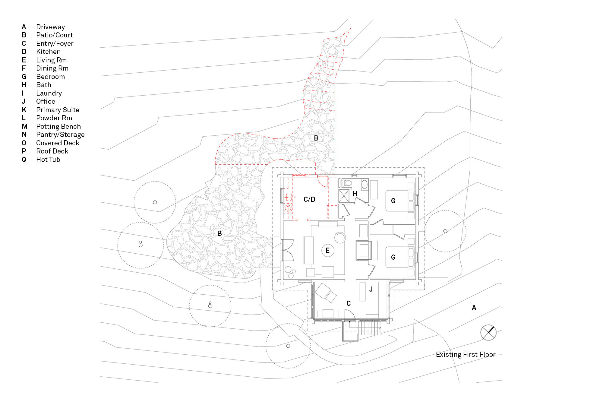 Existing First Floor Plan