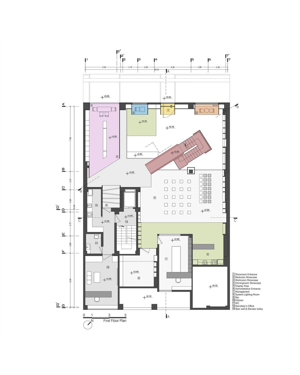 AA-Noorzad lighting showroom-diagram