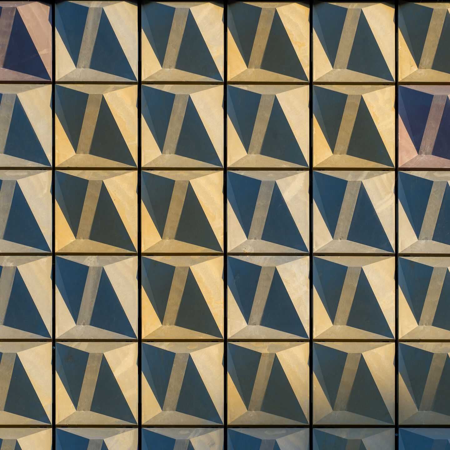 Close up Second High façade