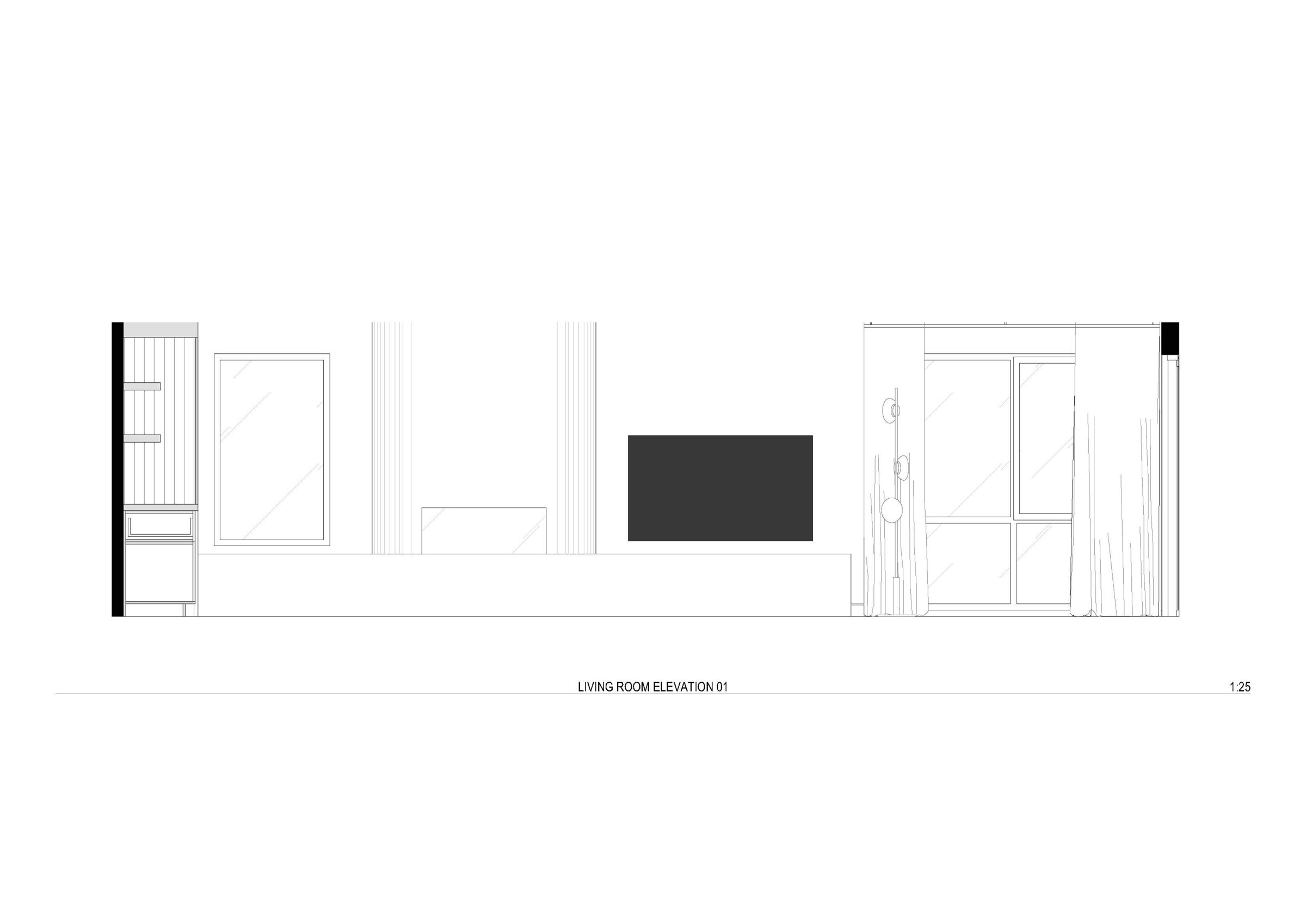 Living Room Elevation