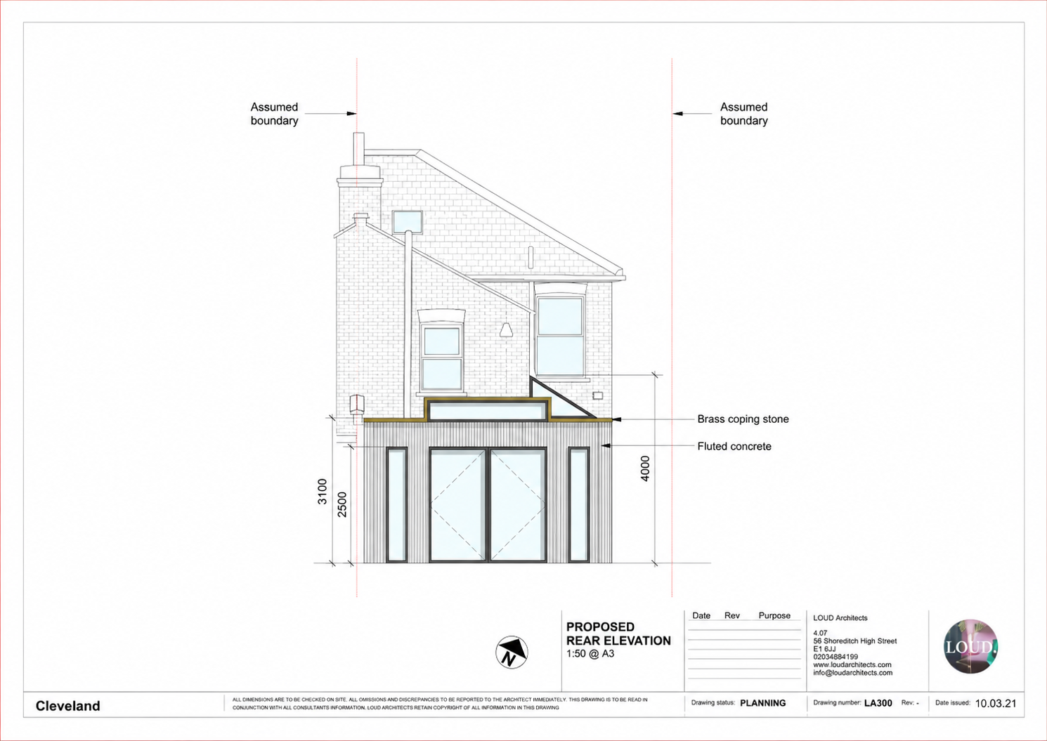 Proposed Rear Elevation