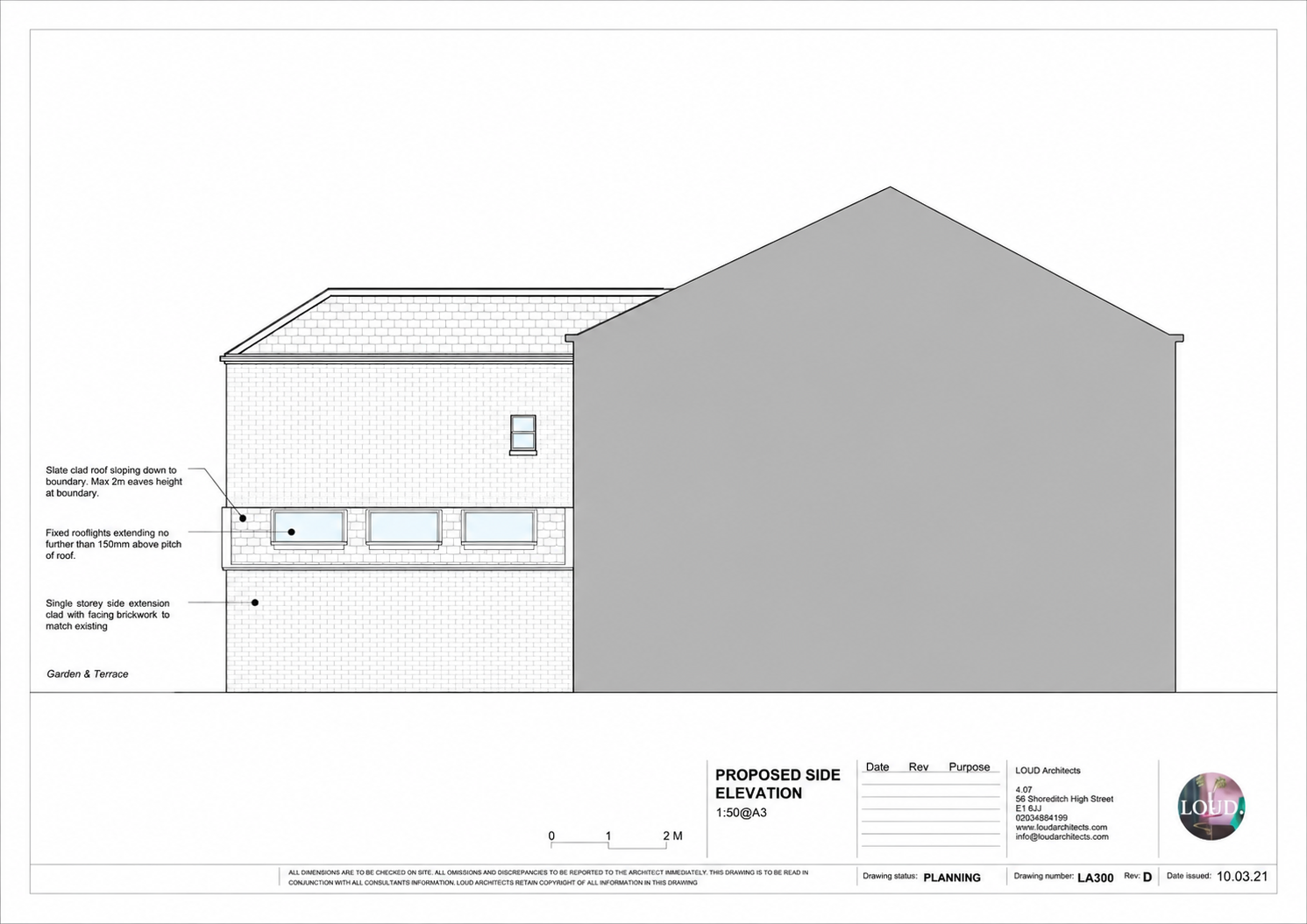 Proposed Side Elevation