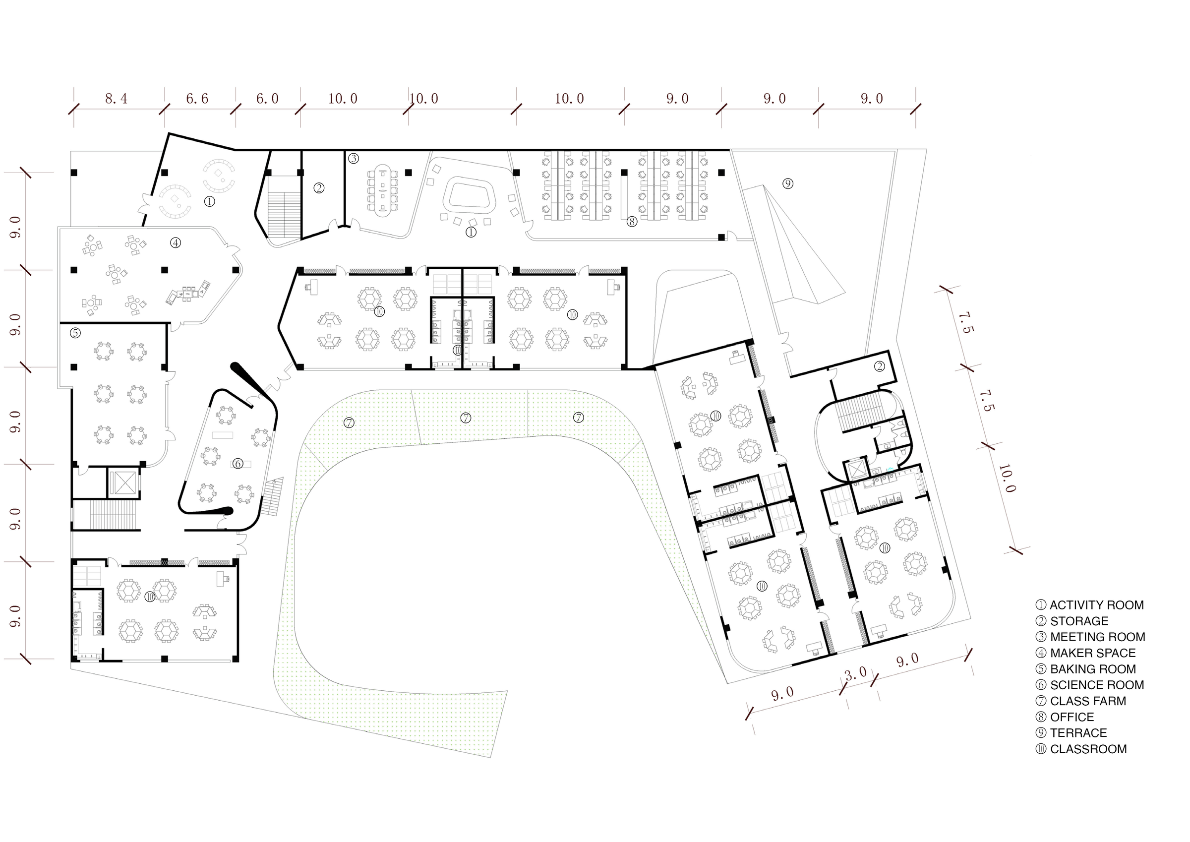 SECOND FLOOR PLAN
