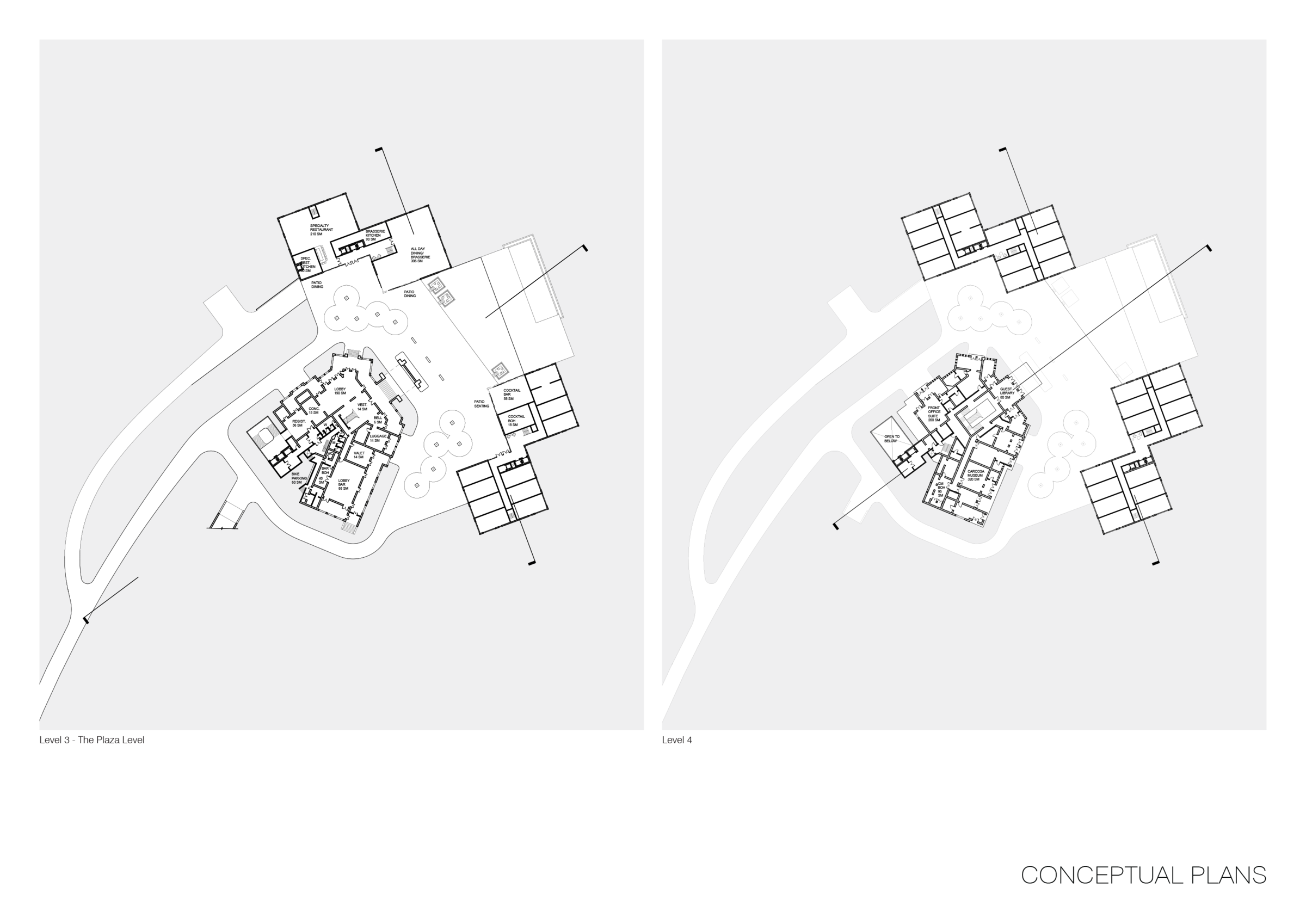 Conceptual Plans - Hotel