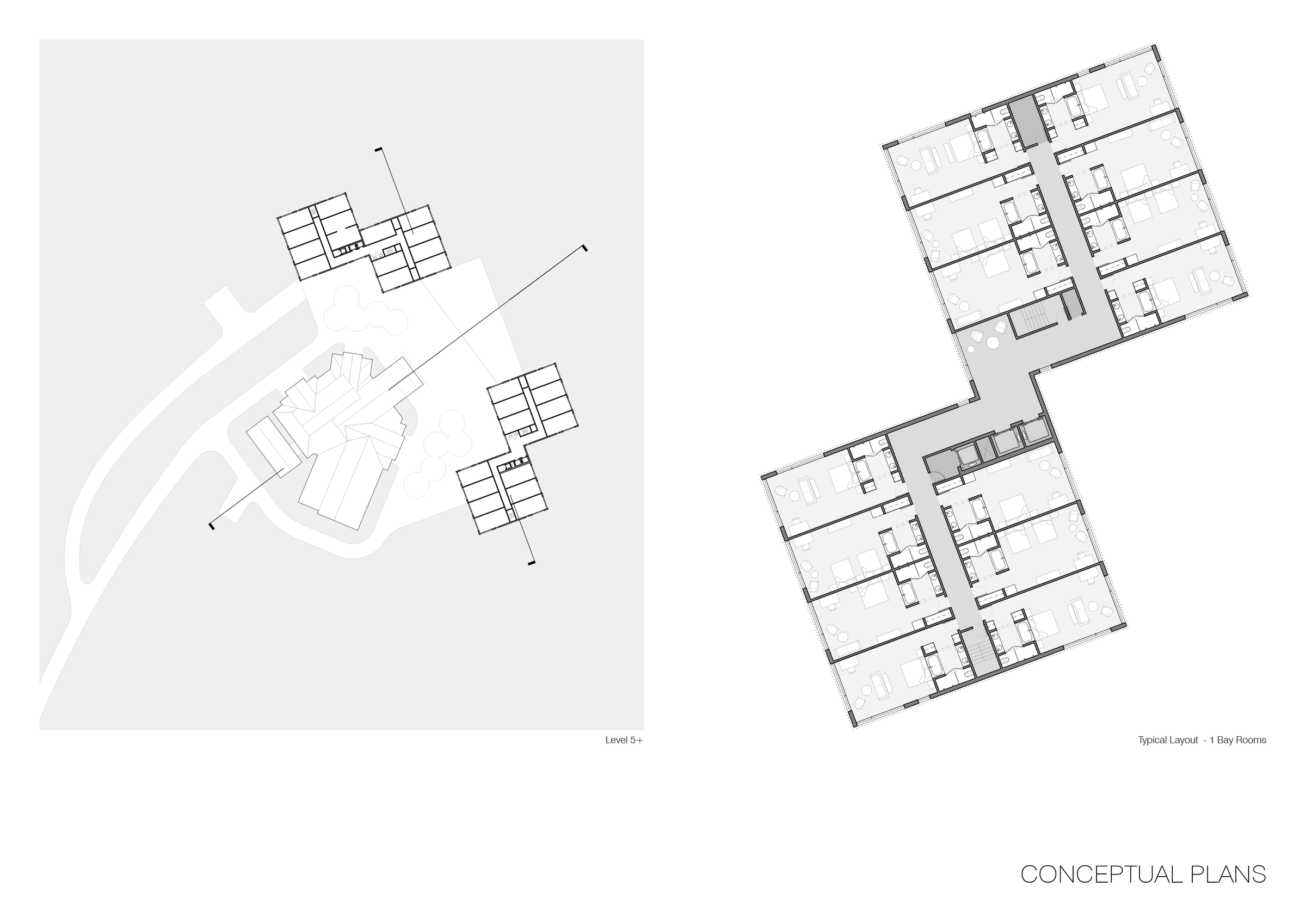Conceptual Plans - Hotel