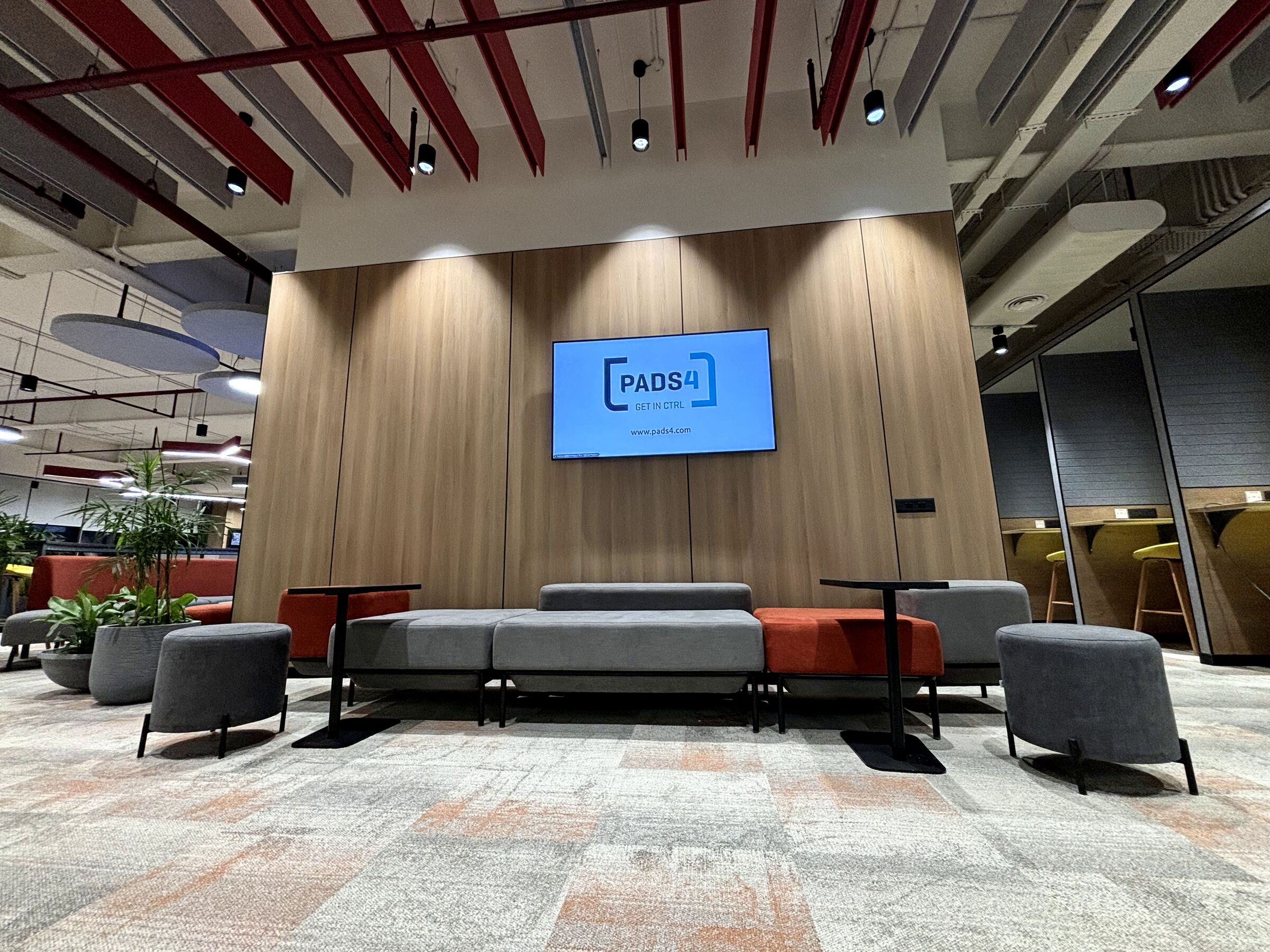 A warm, editorial-toned welcome for visitors and staff