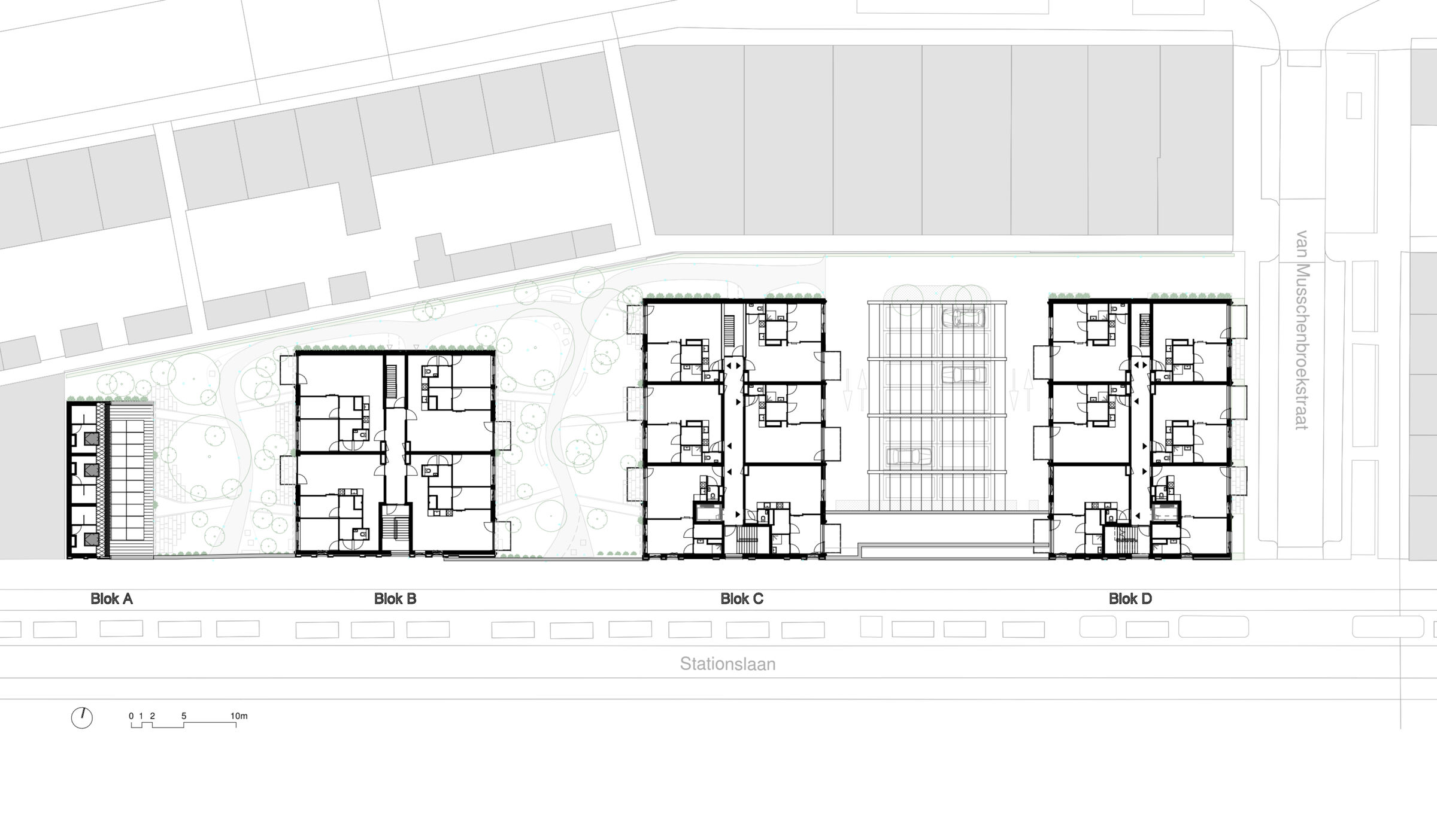 Second-floor plan
