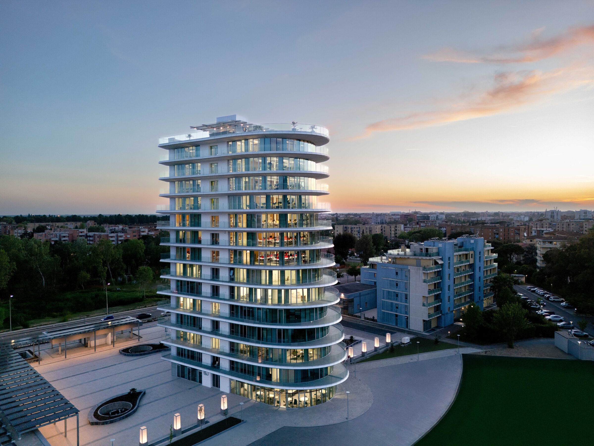 North Tower - Exteriors