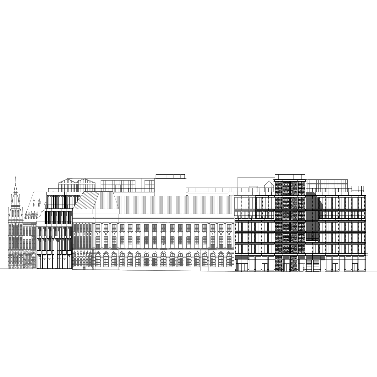 Elevation Ganghoferstraße