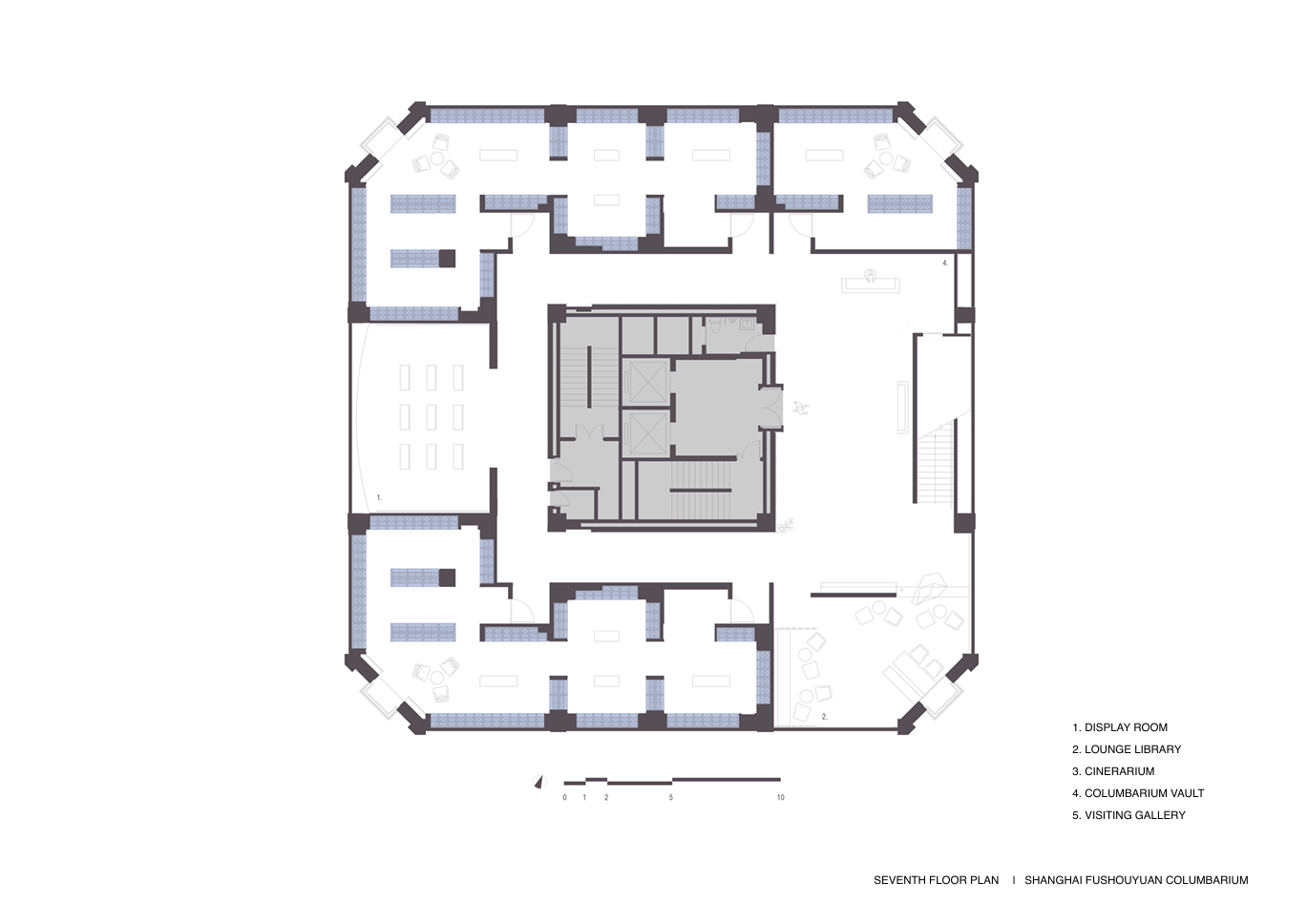 SEVENTH FLOOR PLAN