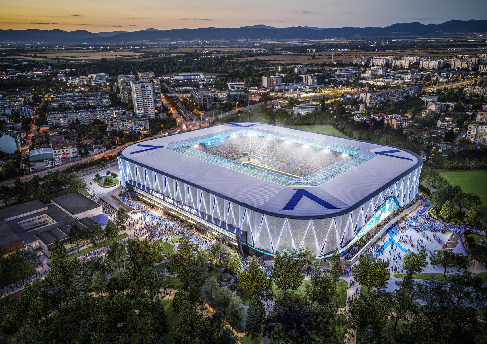 New Georgi Asparuhov Stadium for PFC Levski Sofia