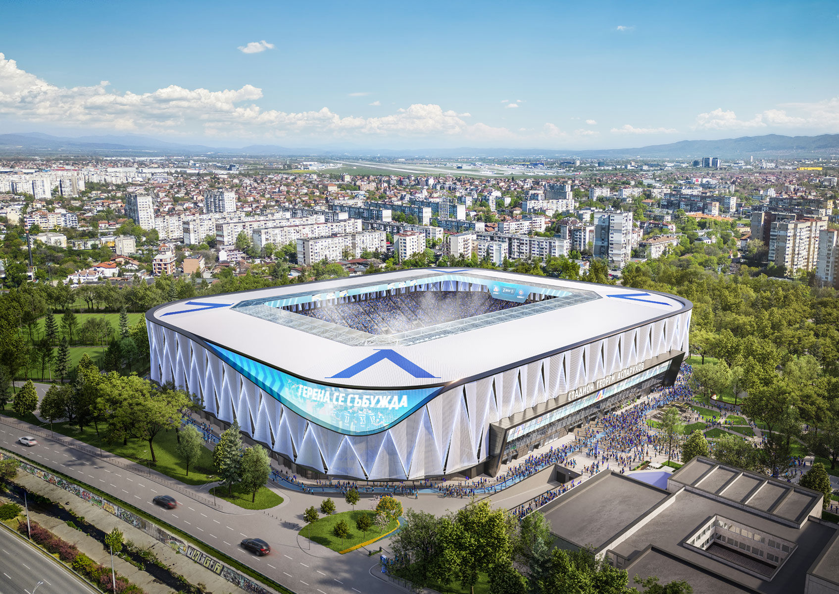 New Georgi Asparuhov Stadium for PFC Levski Sofia