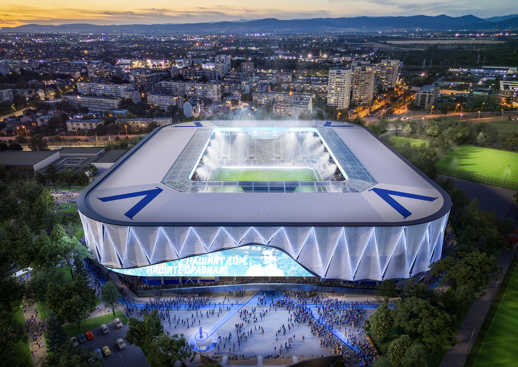 New Georgi Asparuhov Stadium for PFC Levski Sofia