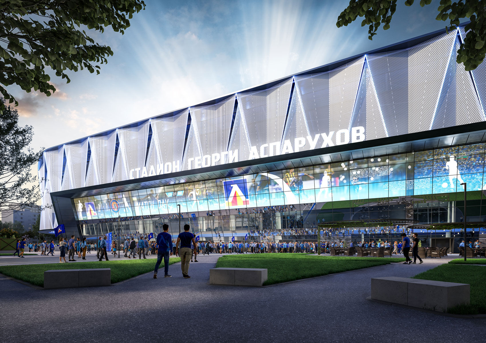 New Georgi Asparuhov Stadium for PFC Levski Sofia