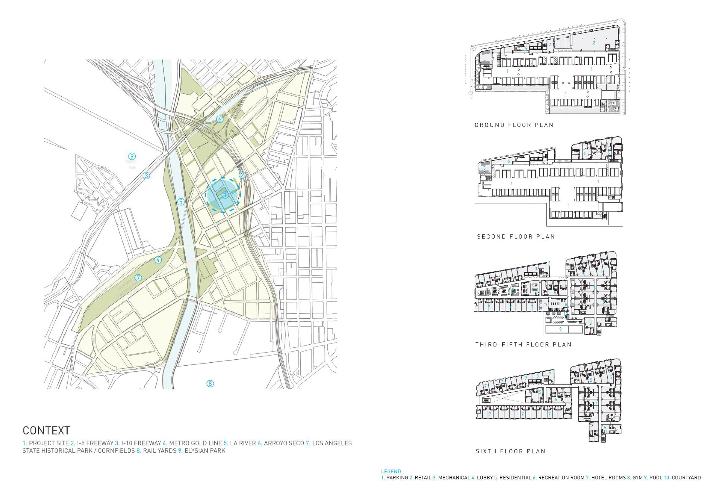 Site Plan and Floor Plans