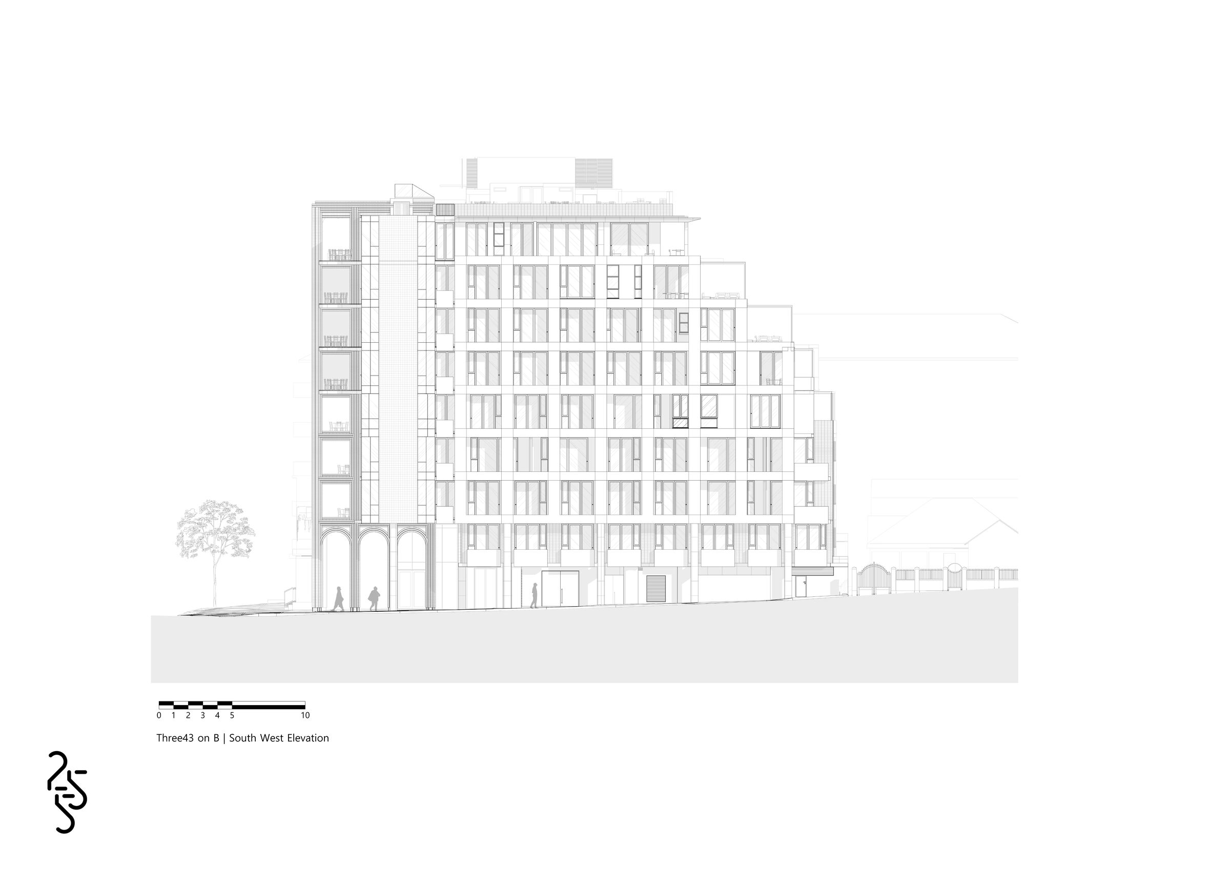 South West Elevation