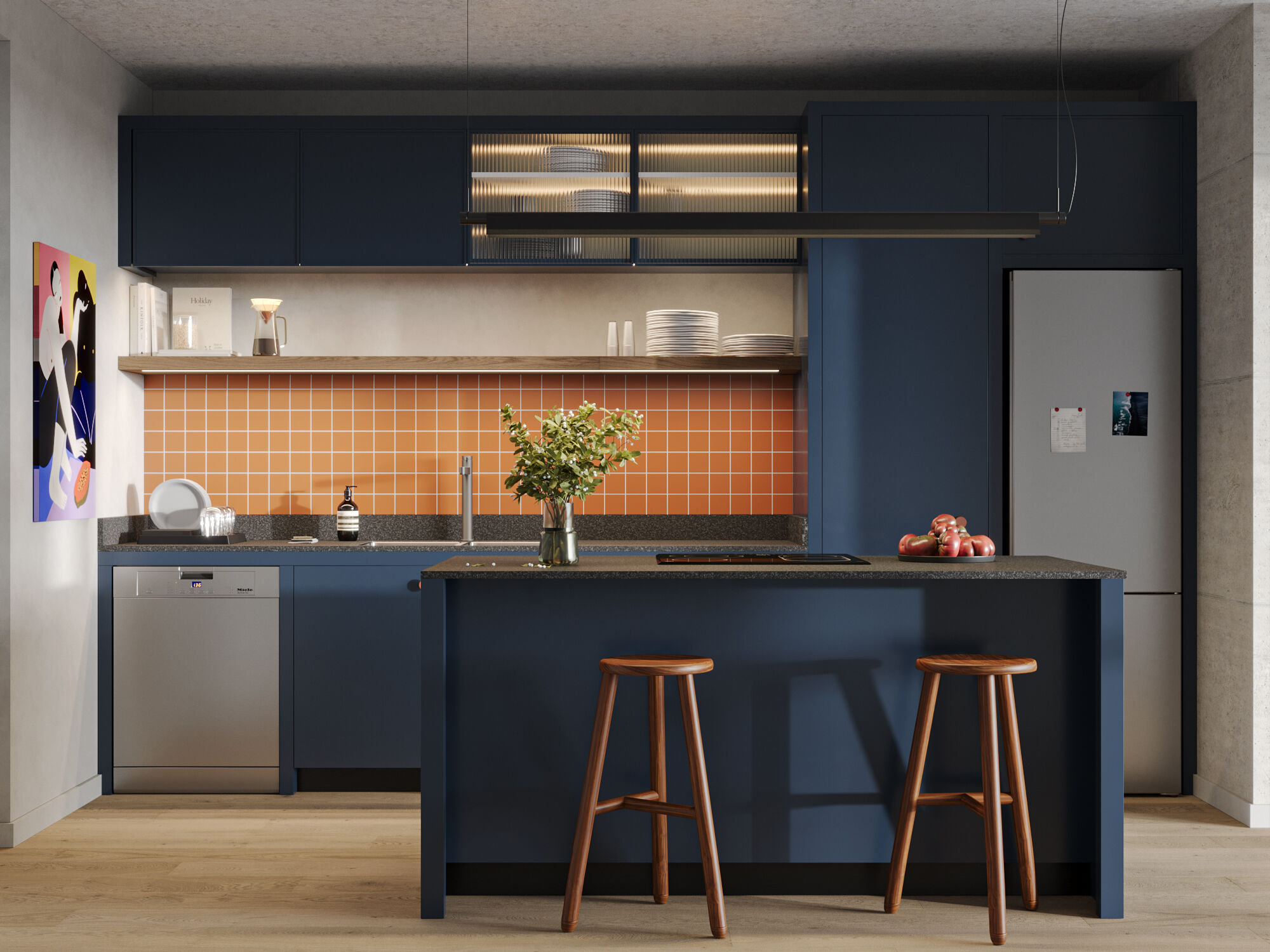 Kitchen concept render